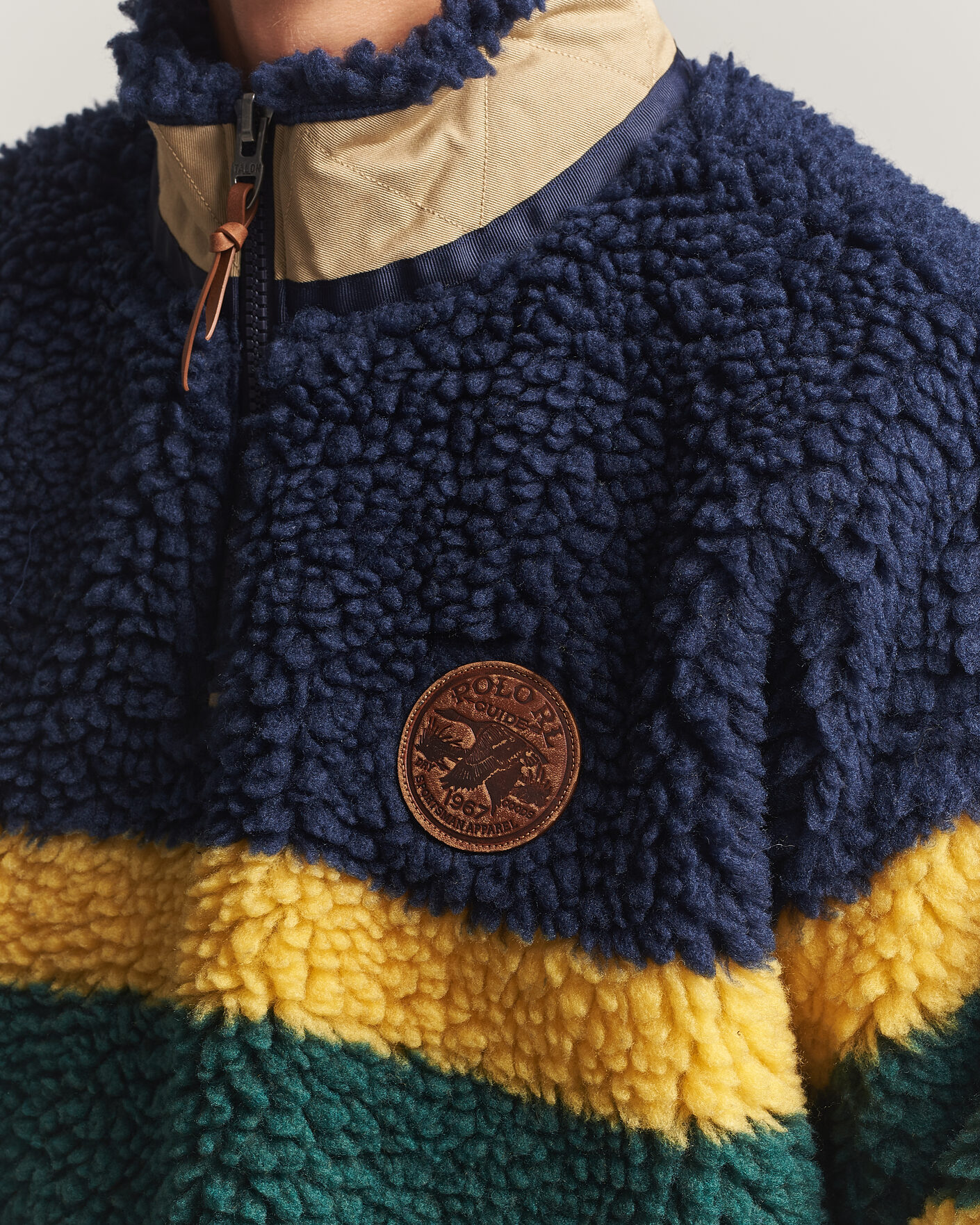 Homme | Pulls Et Tricots | Polo Ralph Lauren | Shaggy Hi Pile Pullover Cruise Navy
