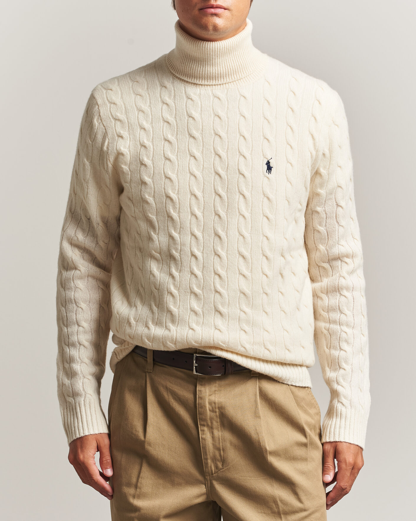 Homme | Pulls Et Tricots | Polo Ralph Lauren | Wool/Cashmere Rollneck Andover Cream
