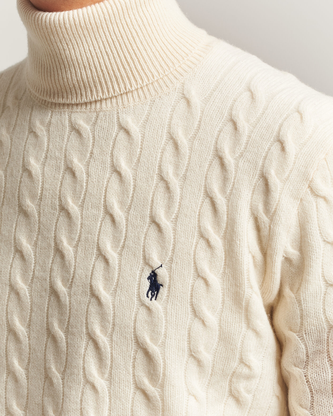 Homme | Pulls Et Tricots | Polo Ralph Lauren | Wool/Cashmere Rollneck Andover Cream