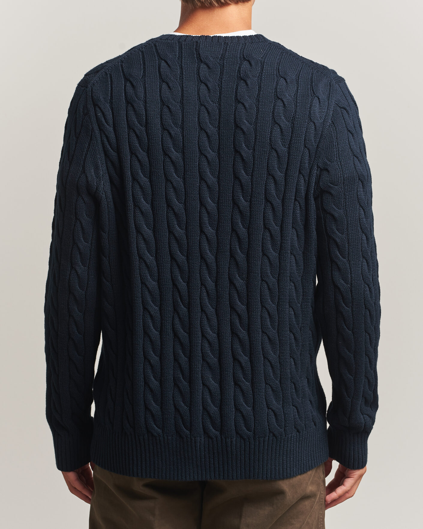Heren | Truien | Polo Ralph Lauren | Cotton Cable Pullover Hunter Navy