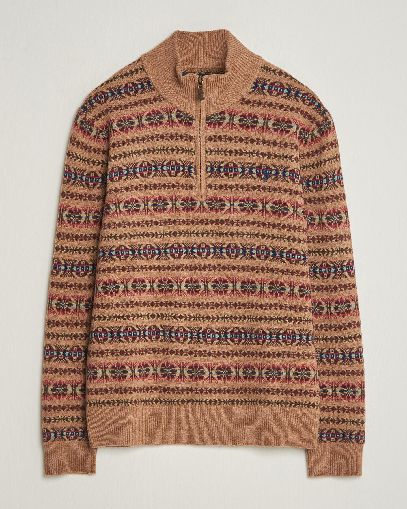 Homme | Pulls Et Tricots | Polo Ralph Lauren | Fair Isle Wool Half-Zip Multi Combo