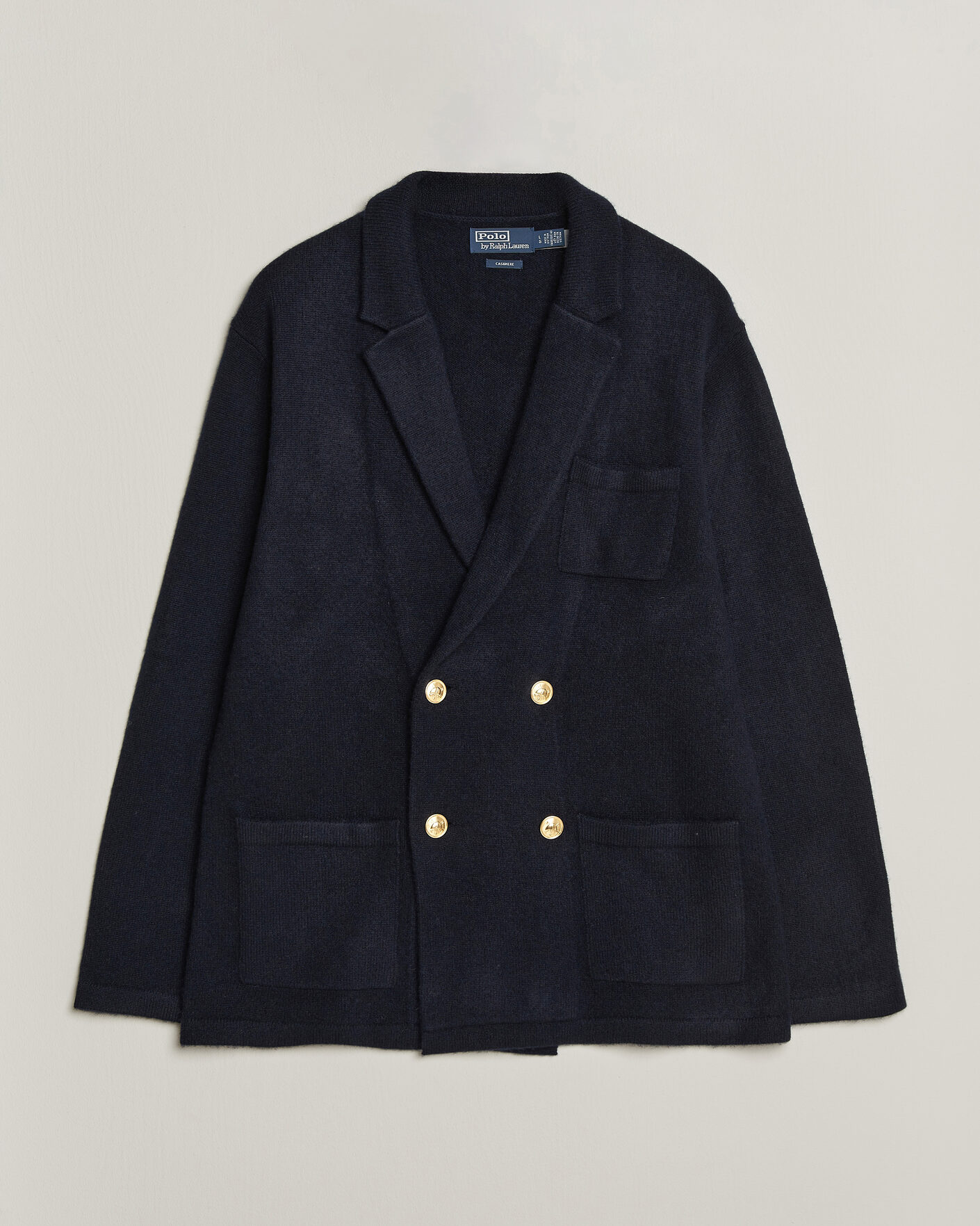 Homme | Pulls Et Tricots | Polo Ralph Lauren | Double Breasted Cashmere Cardigan Aviator Navy