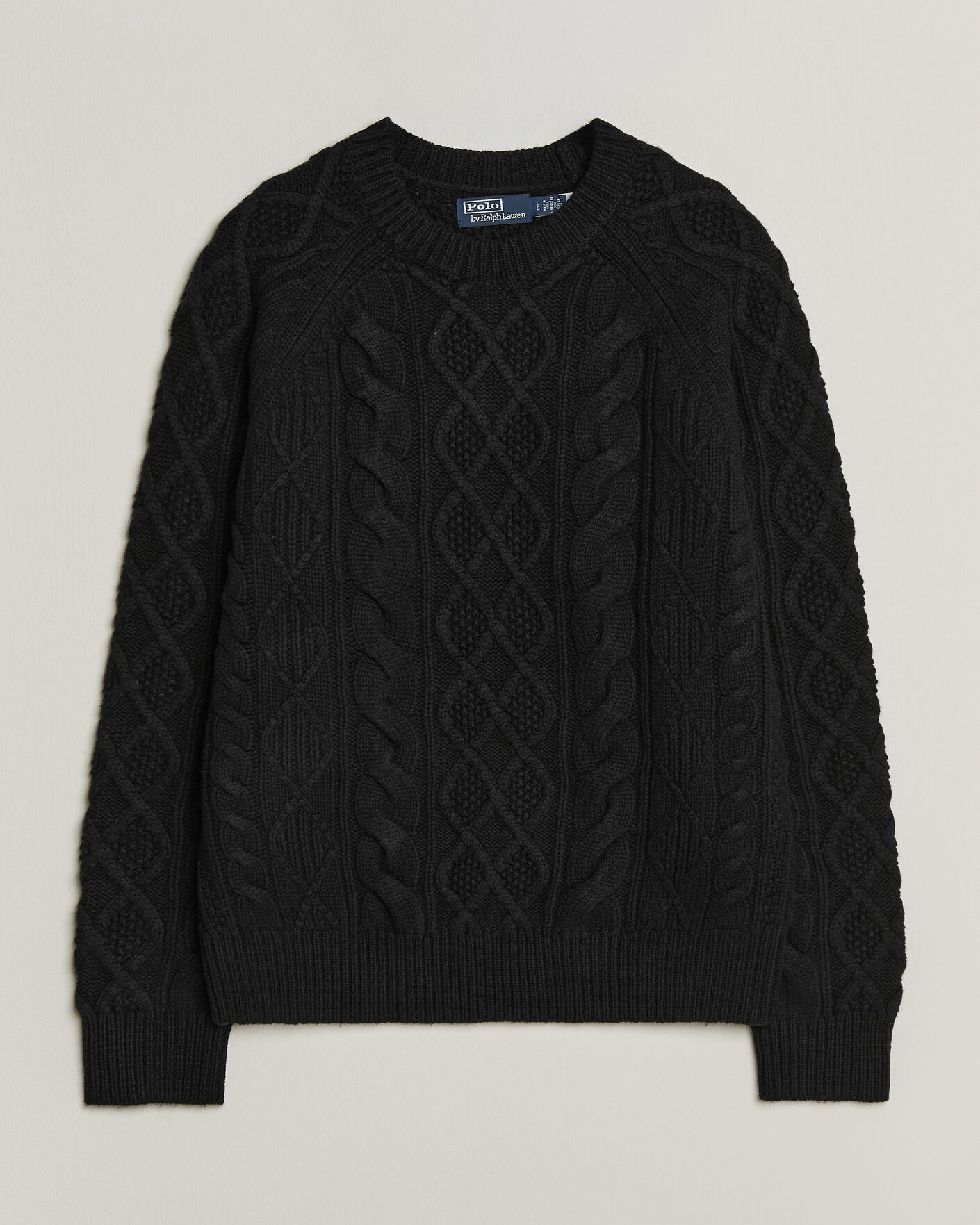 Homme | Pulls Et Tricots | Polo Ralph Lauren | Wool/Alpaca Pullover Polo Black