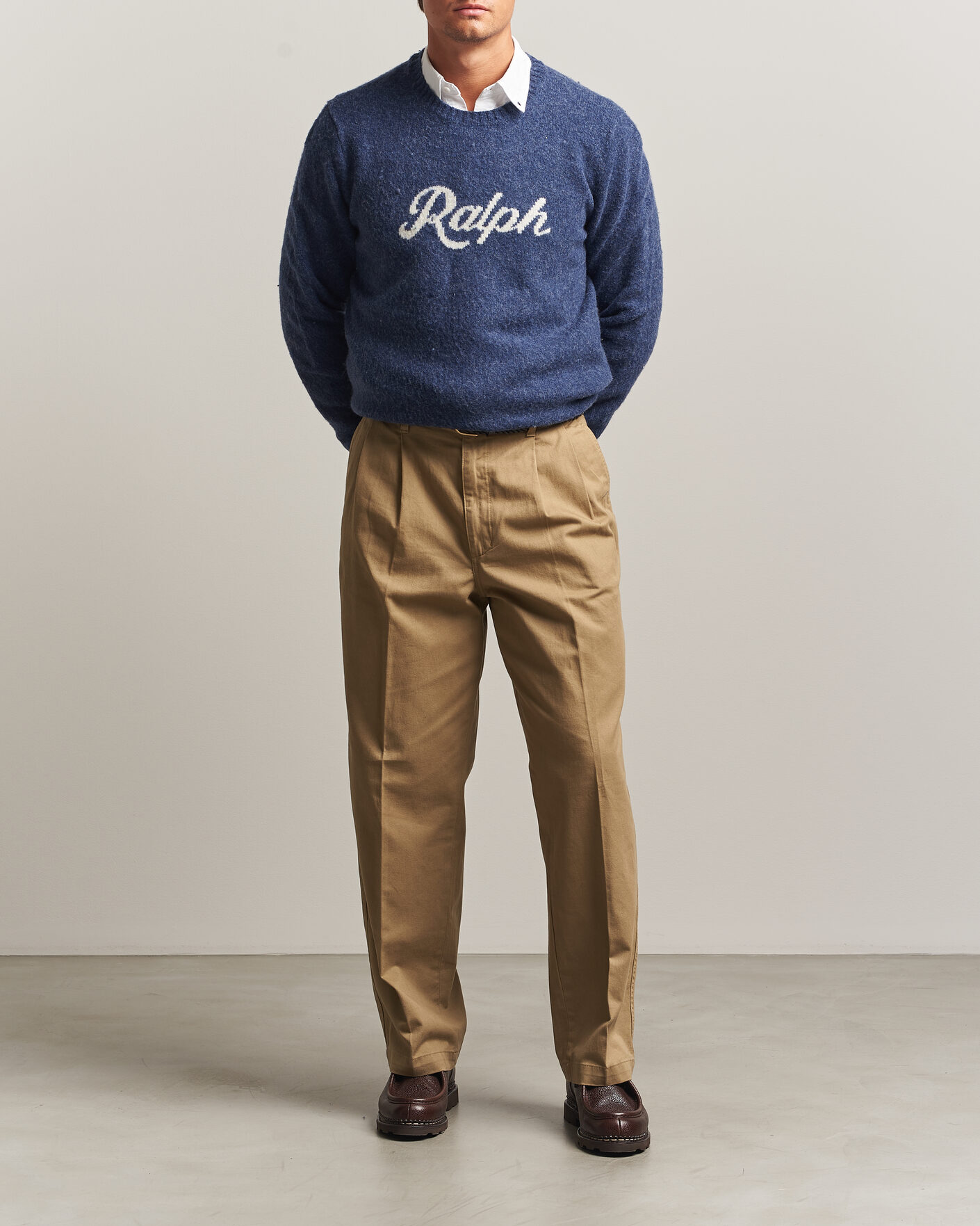 Heren | Truien | Polo Ralph Lauren | Wool/Cashmere Pullover Navy Combo