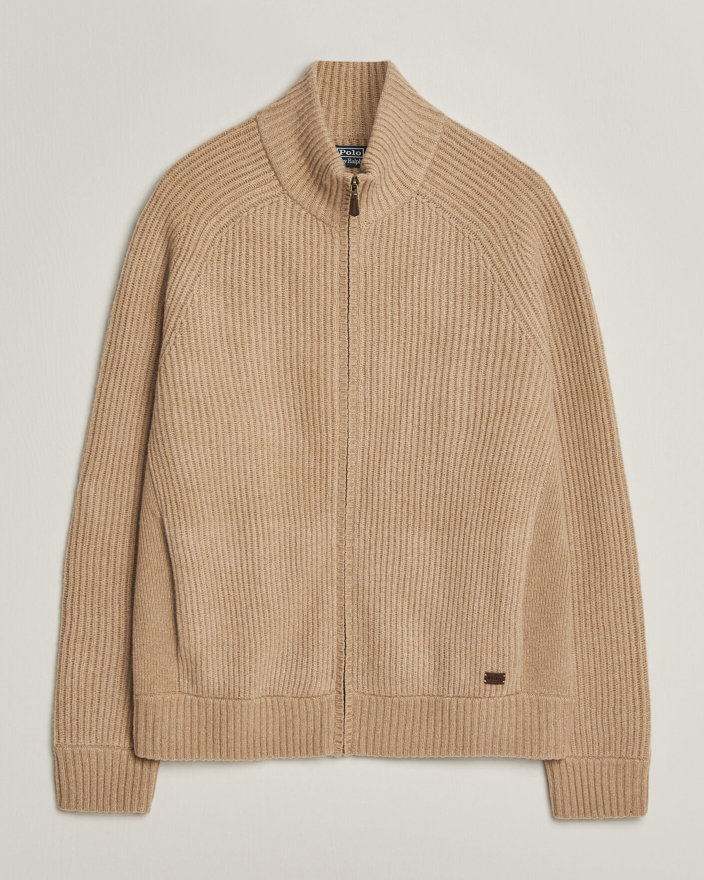 Homme | Pulls Et Tricots | Polo Ralph Lauren | Wool/Cashmere Full-Zip Camel Melange