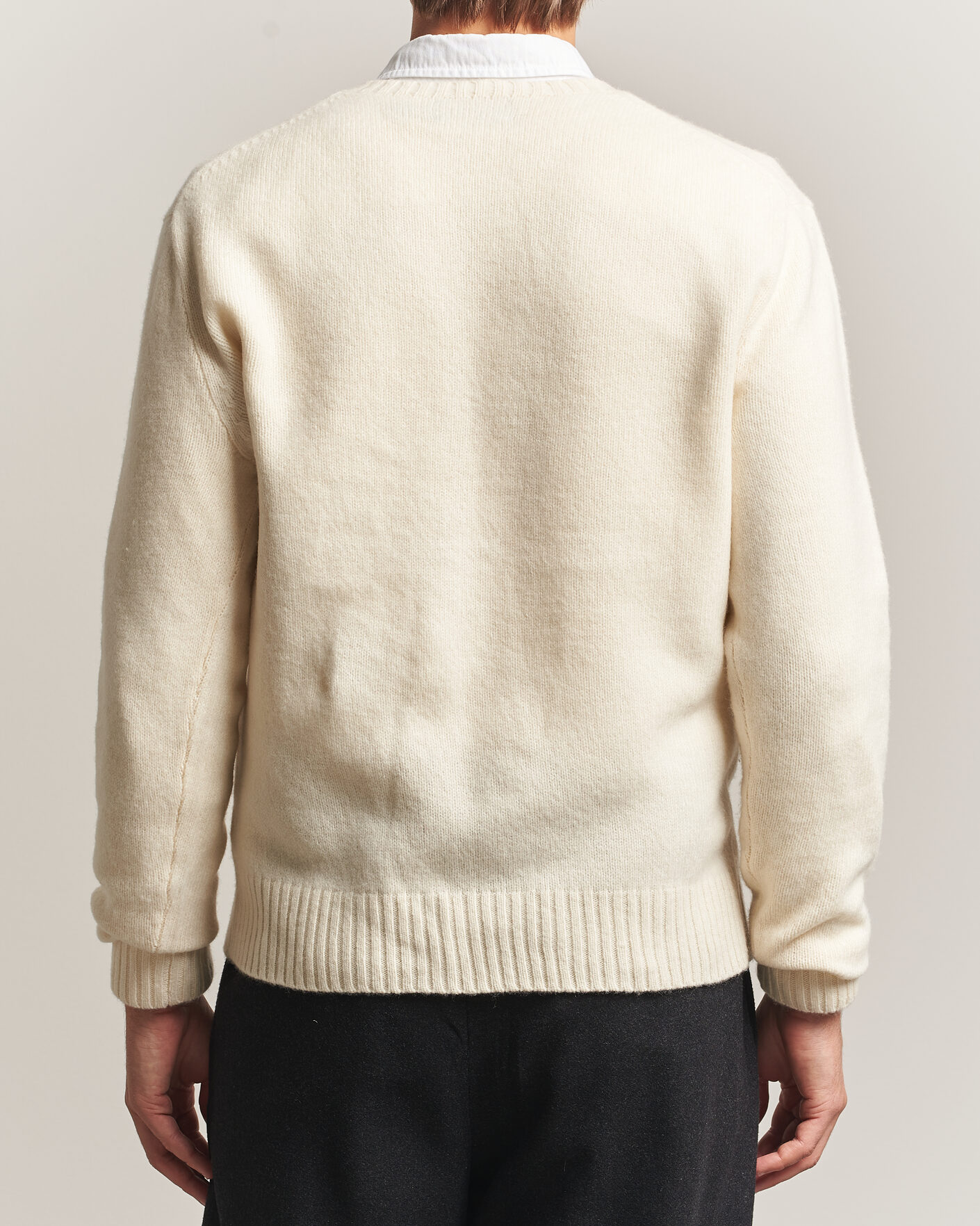 Homme | Pulls Et Tricots | Polo Ralph Lauren | Wool Blend Bear Sweater Authentic Cream