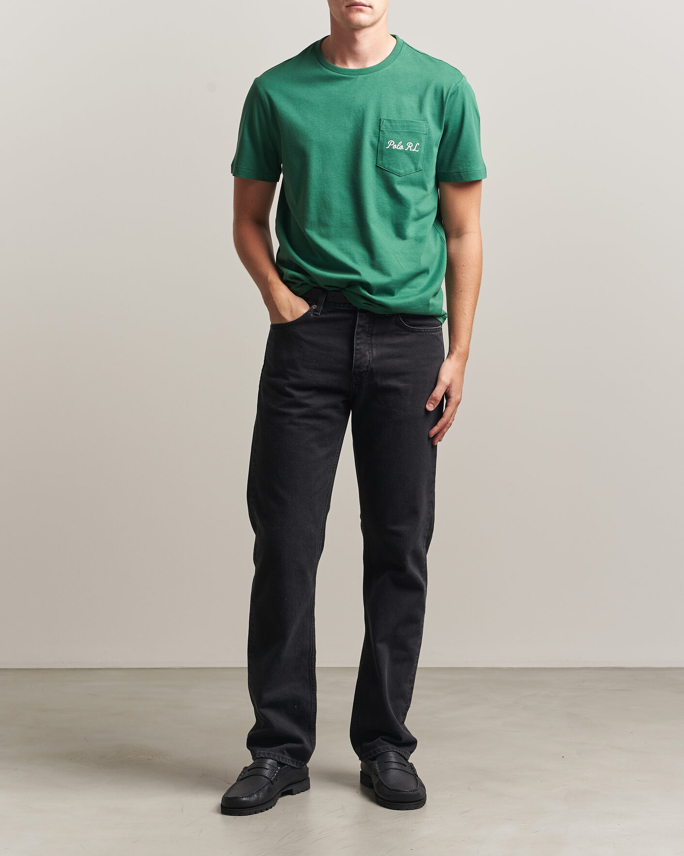 Homme | T-shirts | Polo Ralph Lauren | Custom Slit Fit Bear T-Shirt Verano Green