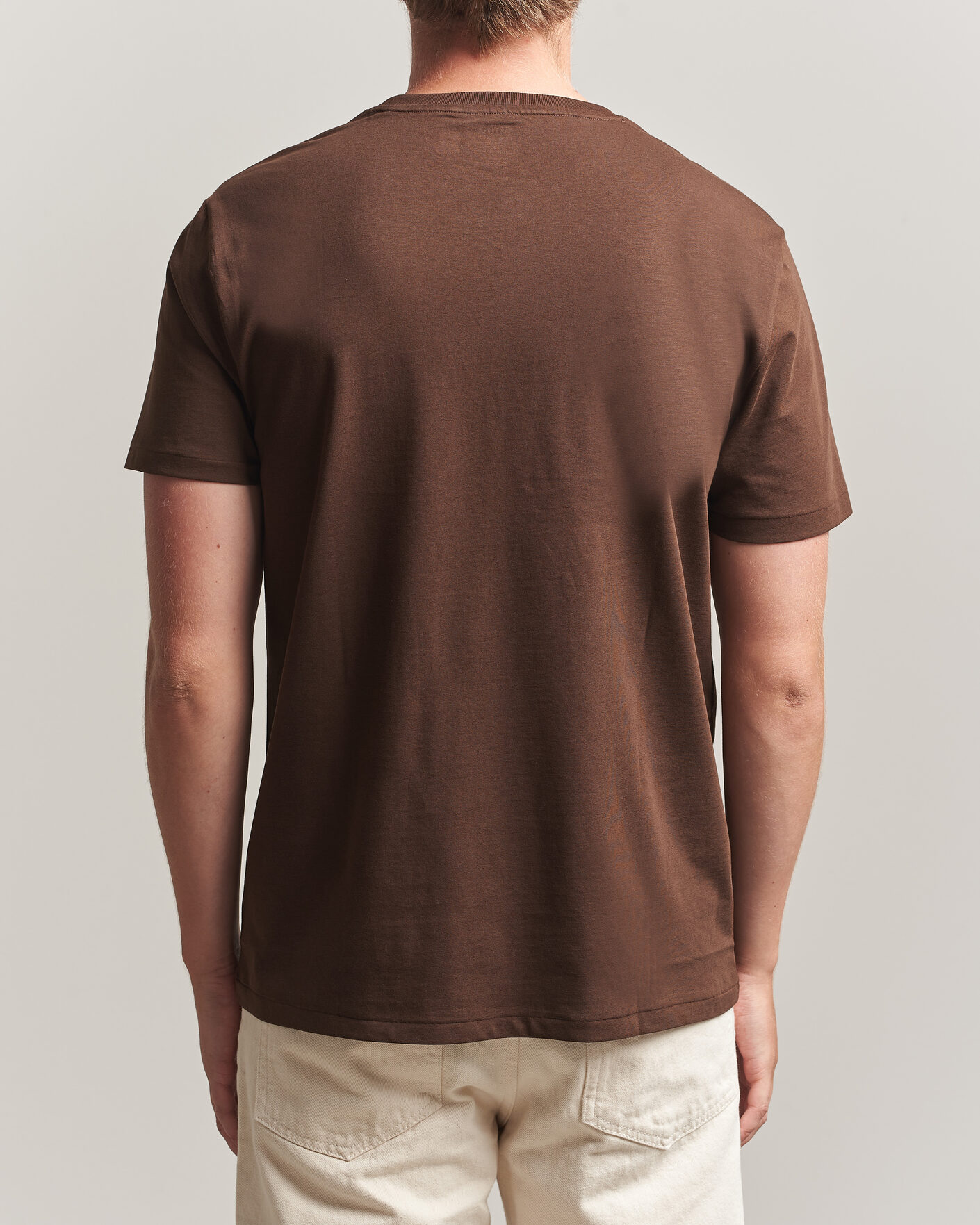 Homme | T-shirts | Polo Ralph Lauren | Custom Slim Fit T-shirt Nutmeg Brown