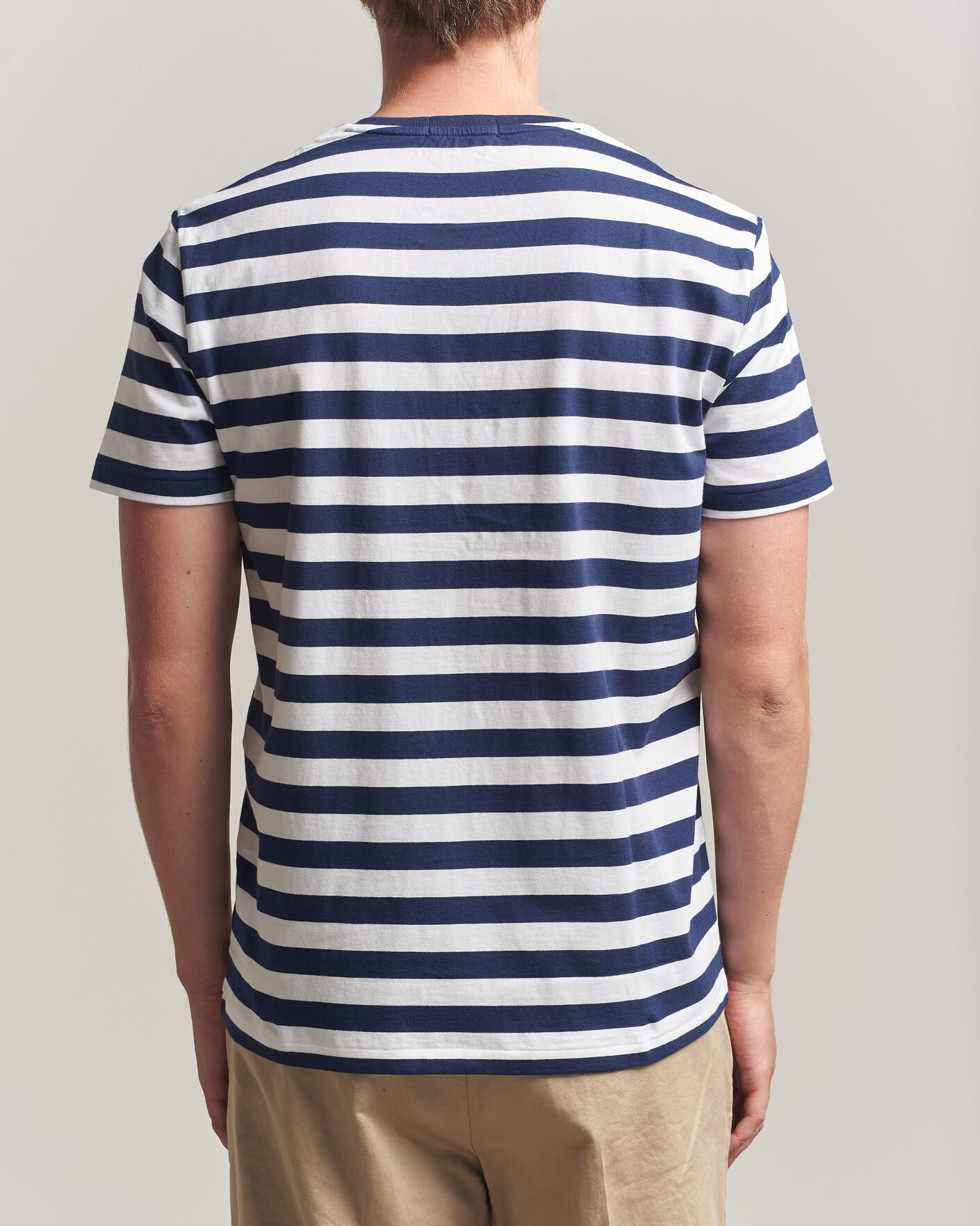 Heren | T-shirts | Polo Ralph Lauren | Custom Slim Fit Striped T-Shirt Newport Navy