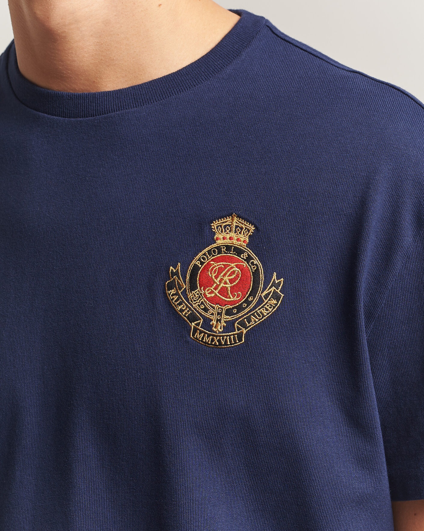Heren | T-shirts | Polo Ralph Lauren | Classic Fit Jersey T-Shirt Newport Navy