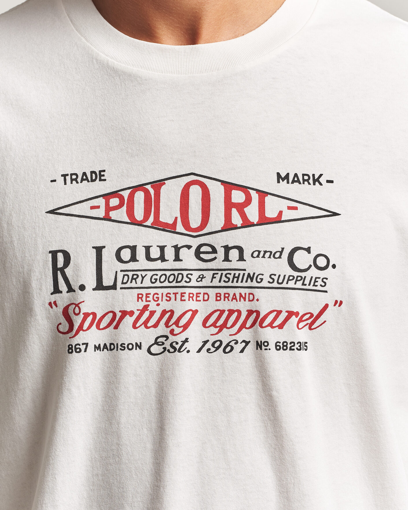 Homme | T-shirts | Polo Ralph Lauren | Relaxed Fit Print T-Shirt Nevis