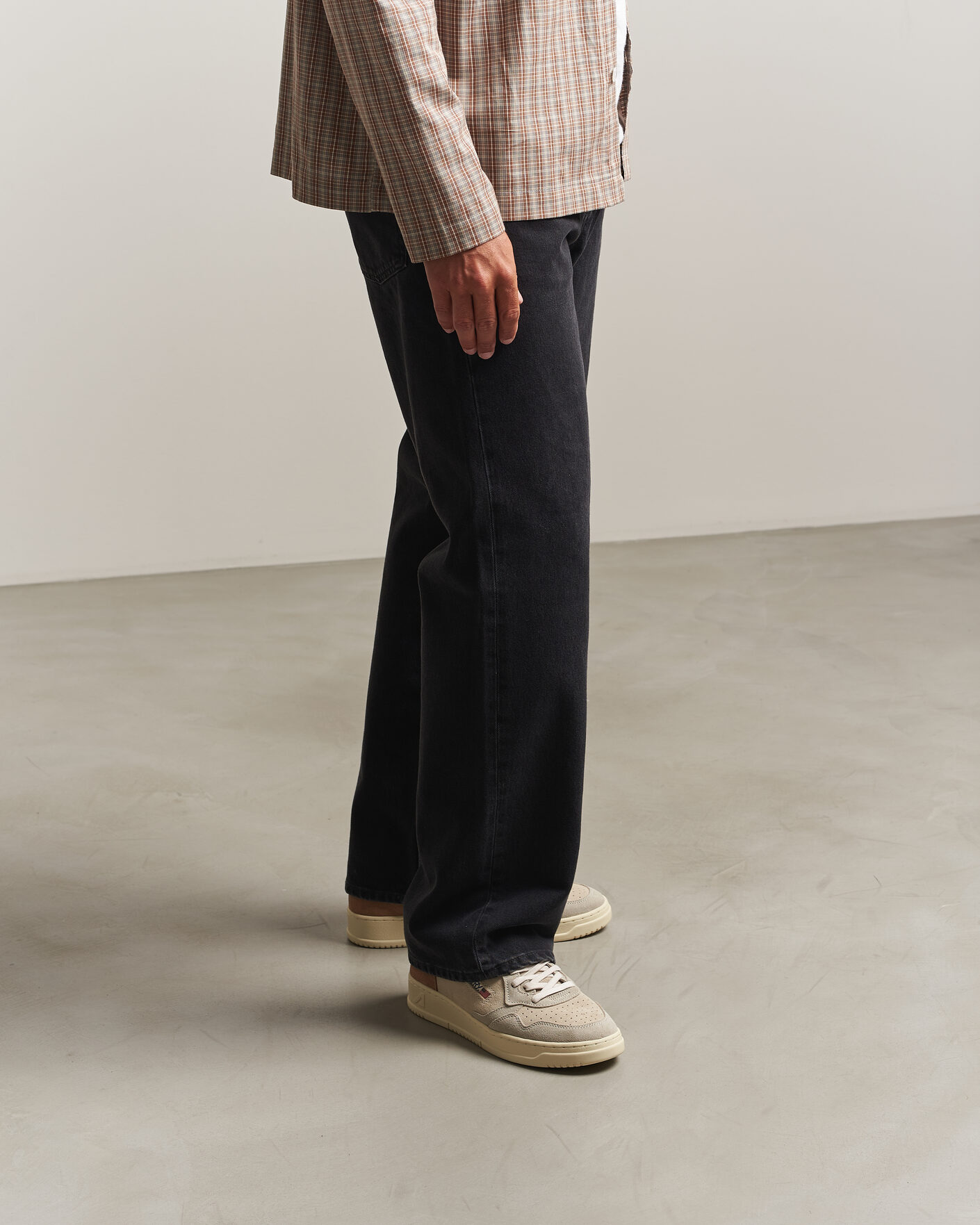 Homme | Baskets | Autry | Medalist Low Suede Mix Sneaker Brown/Beige/White