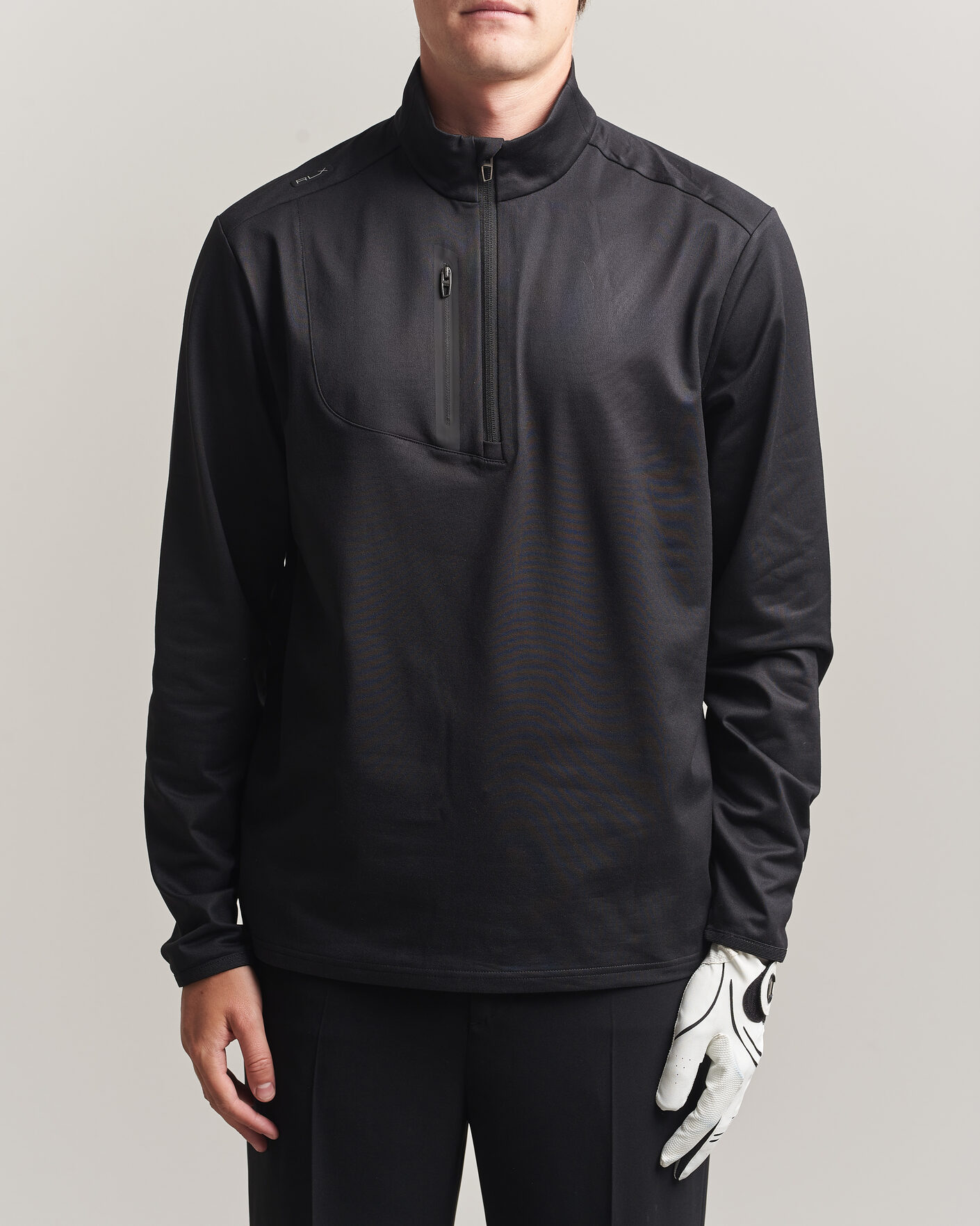 Heren | Truien | Polo Ralph Lauren | Luxury Jersey Half Zip Polo Black