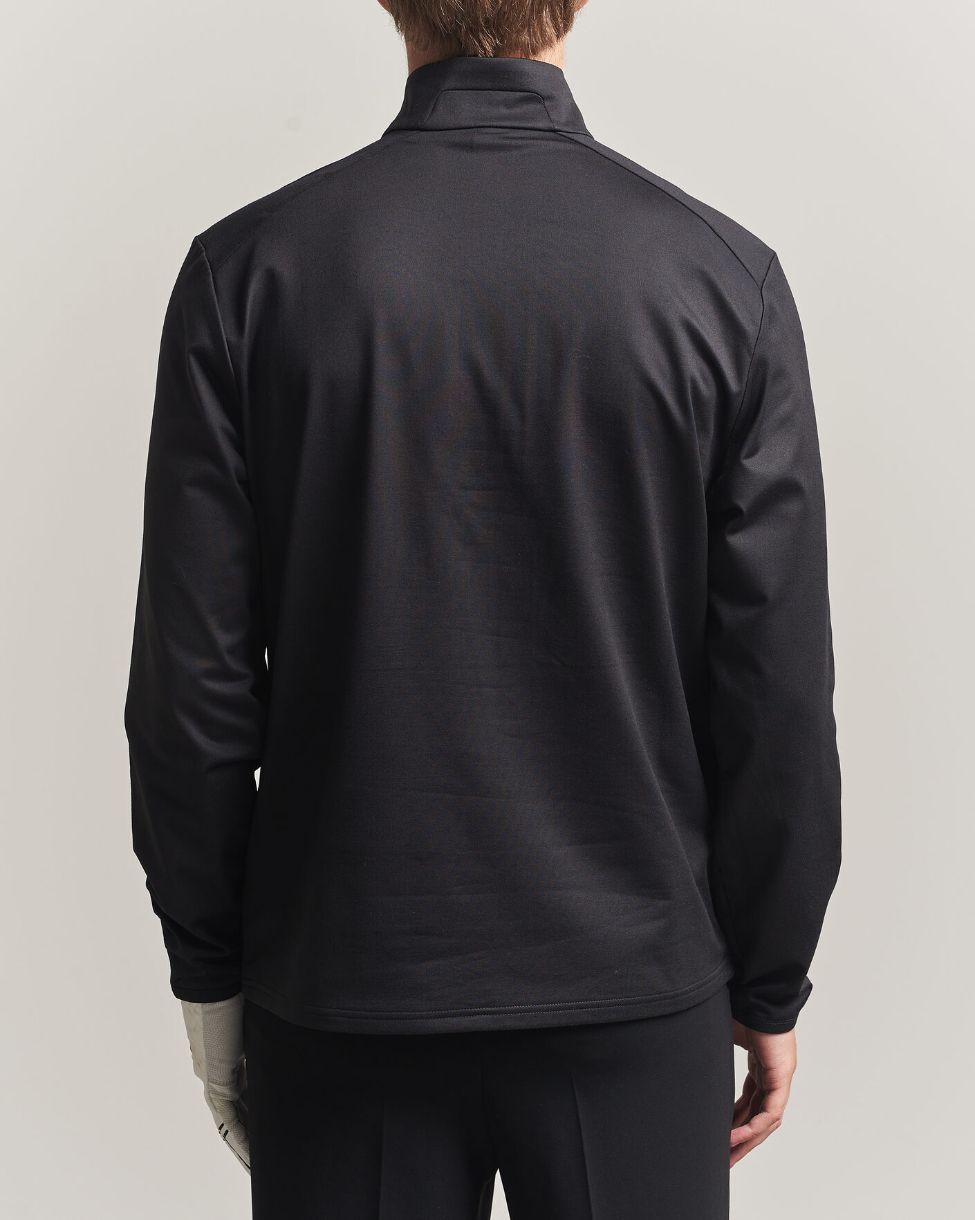 Heren | Golfkleding | Polo Ralph Lauren | Luxury Jersey Half Zip Polo Black