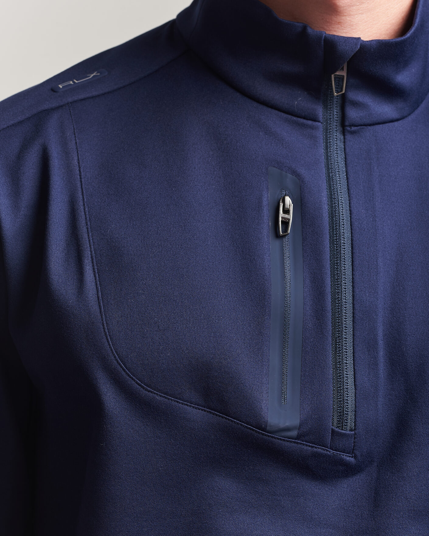Homme | Vêtements de golf | Polo Ralph Lauren | Luxury Jersey Half Zip Refined Navy