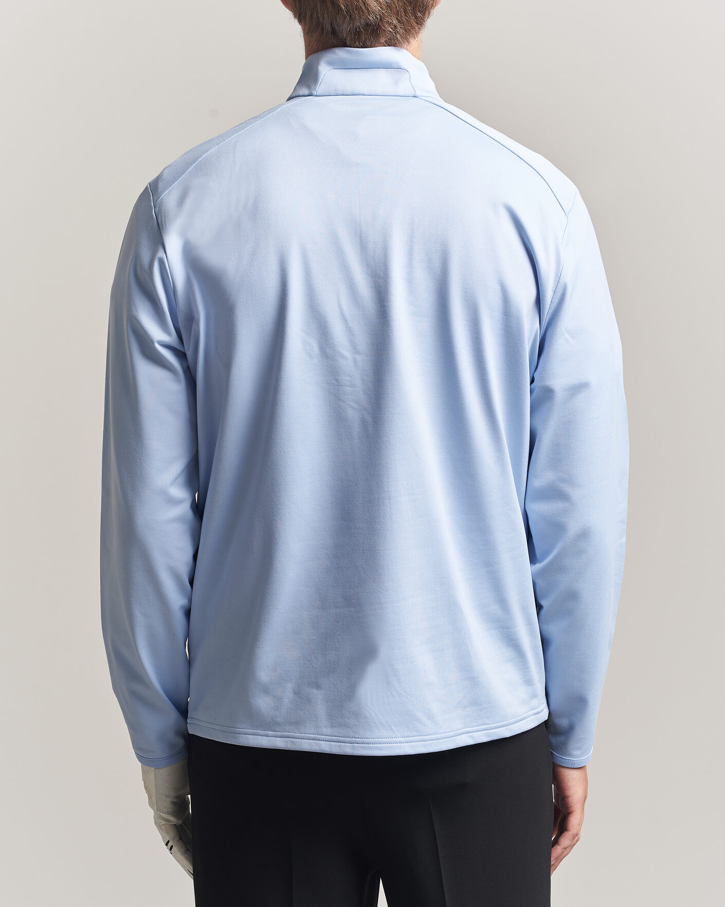 Homme | Vêtements de golf | Polo Ralph Lauren | Luxury Jersey Half Zip Pebble Blue