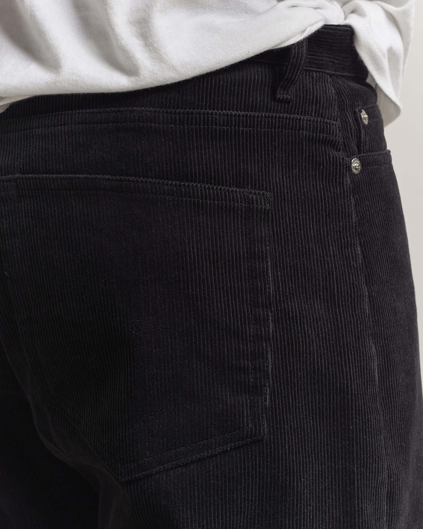 Heren | Broeken | Samsøe Samsøe | Eddie Corduroy Trousers Black