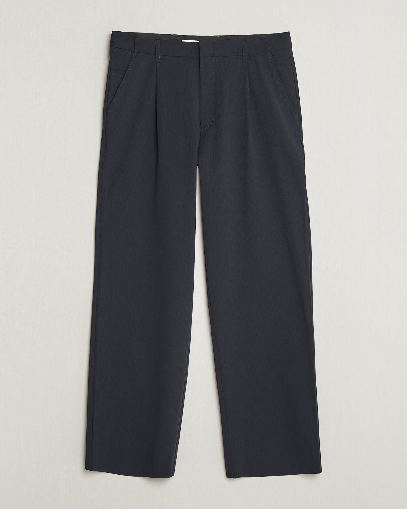 Homme | Pantalons | Samsøe Samsøe | Valentin Pleated Trousers Salute Navy