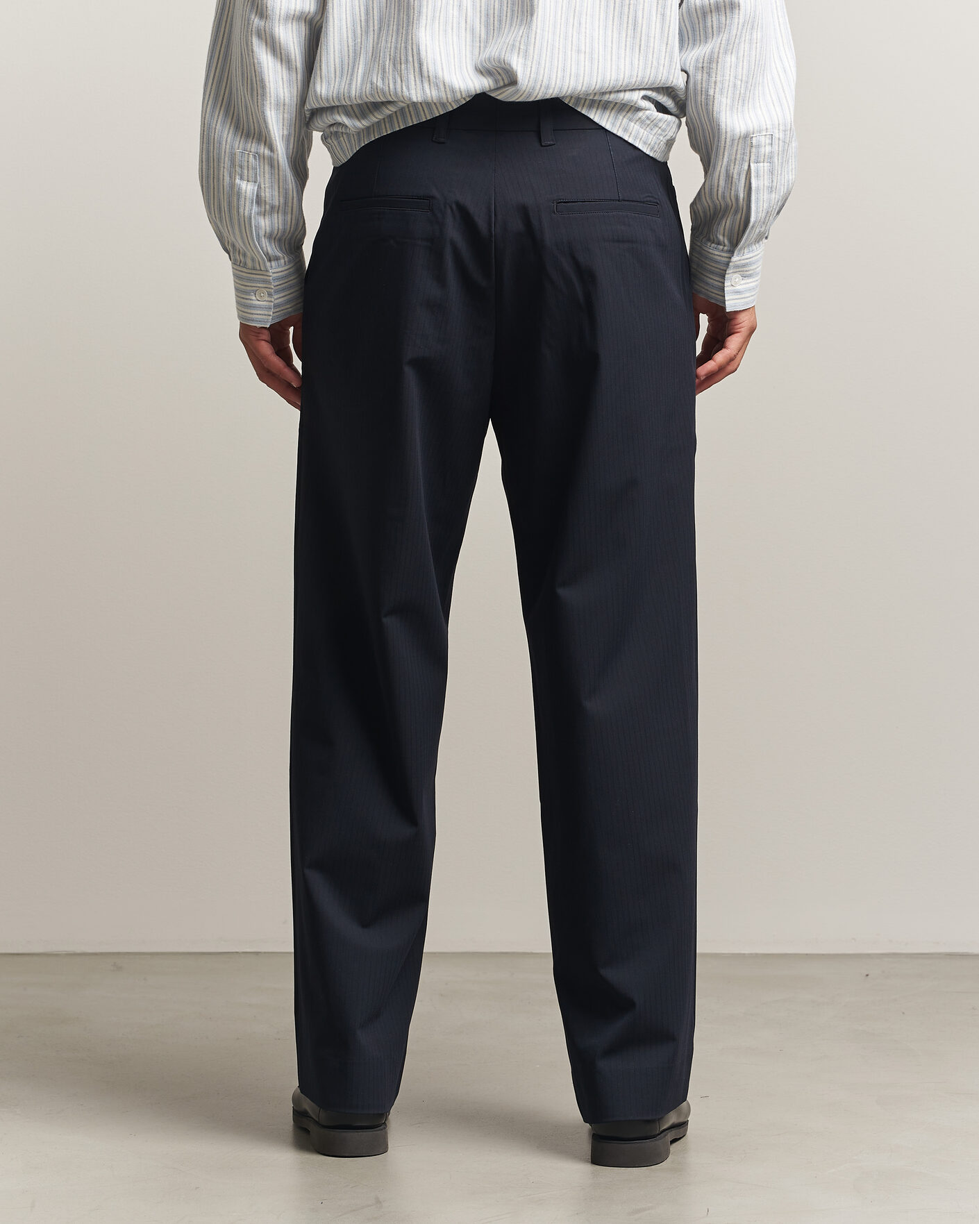 Homme | Pantalons | Samsøe Samsøe | Valentin Pleated Trousers Salute Navy