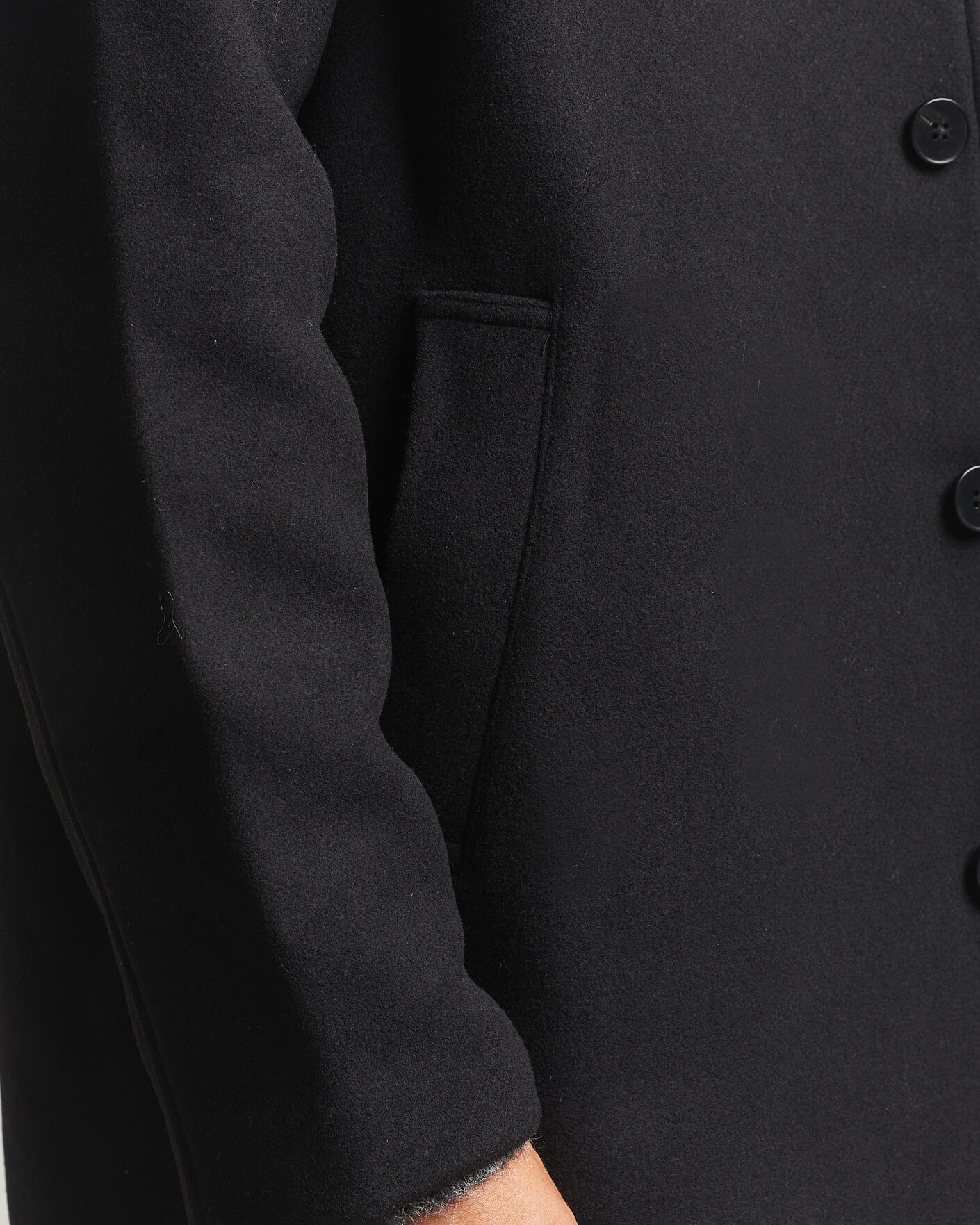 Heren | Jassen | Samsøe Samsøe | Falco Wool Coat Black