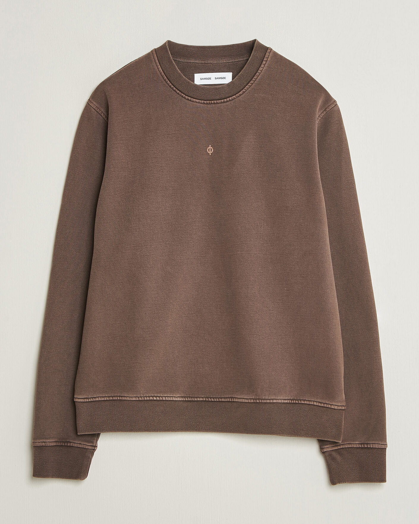 Homme | Pulls Et Tricots | Samsøe Samsøe | Ollie Washed Crew Neck Sweatshirt Delicioso