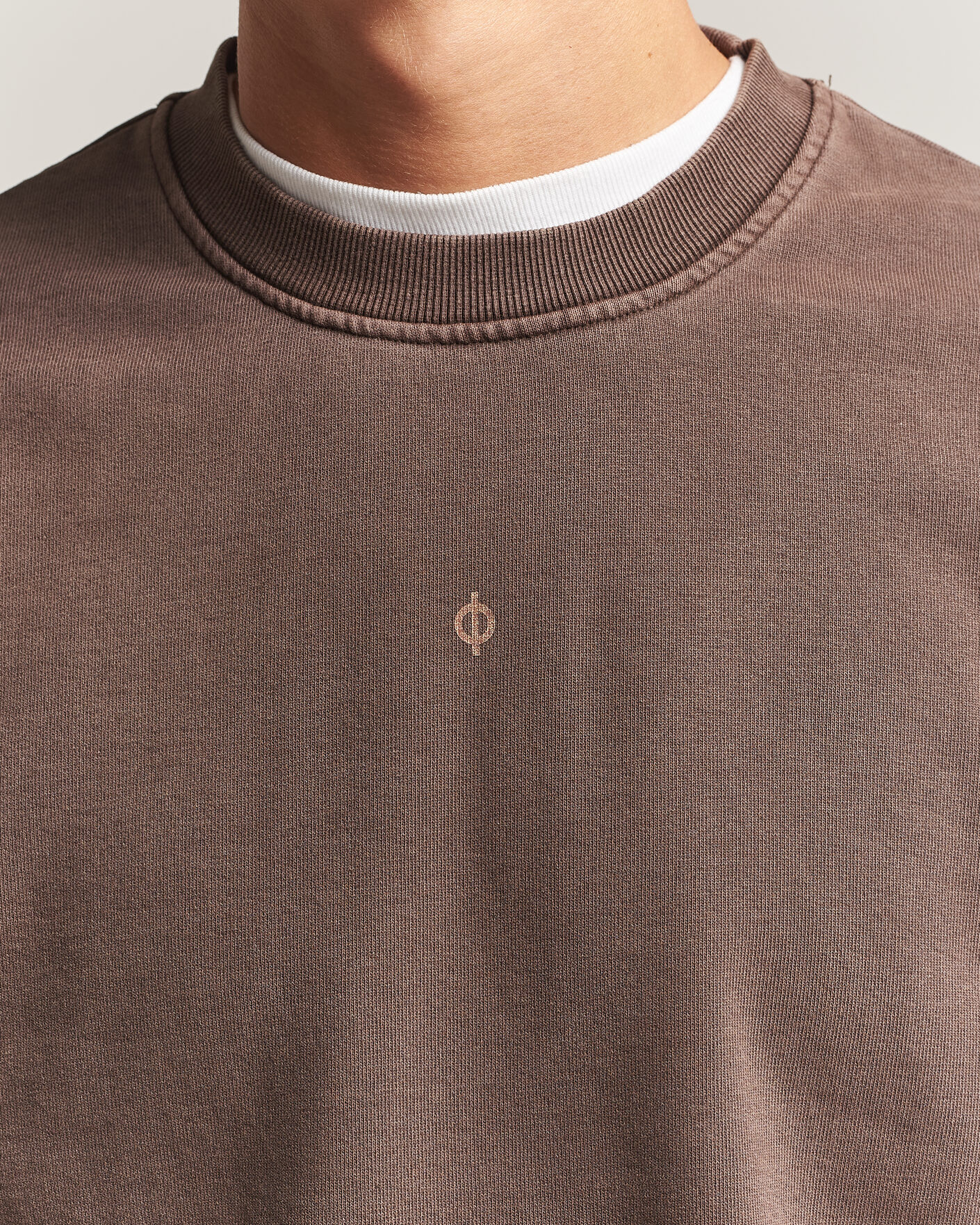 Homme | Pulls Et Tricots | Samsøe Samsøe | Ollie Washed Crew Neck Sweatshirt Delicioso