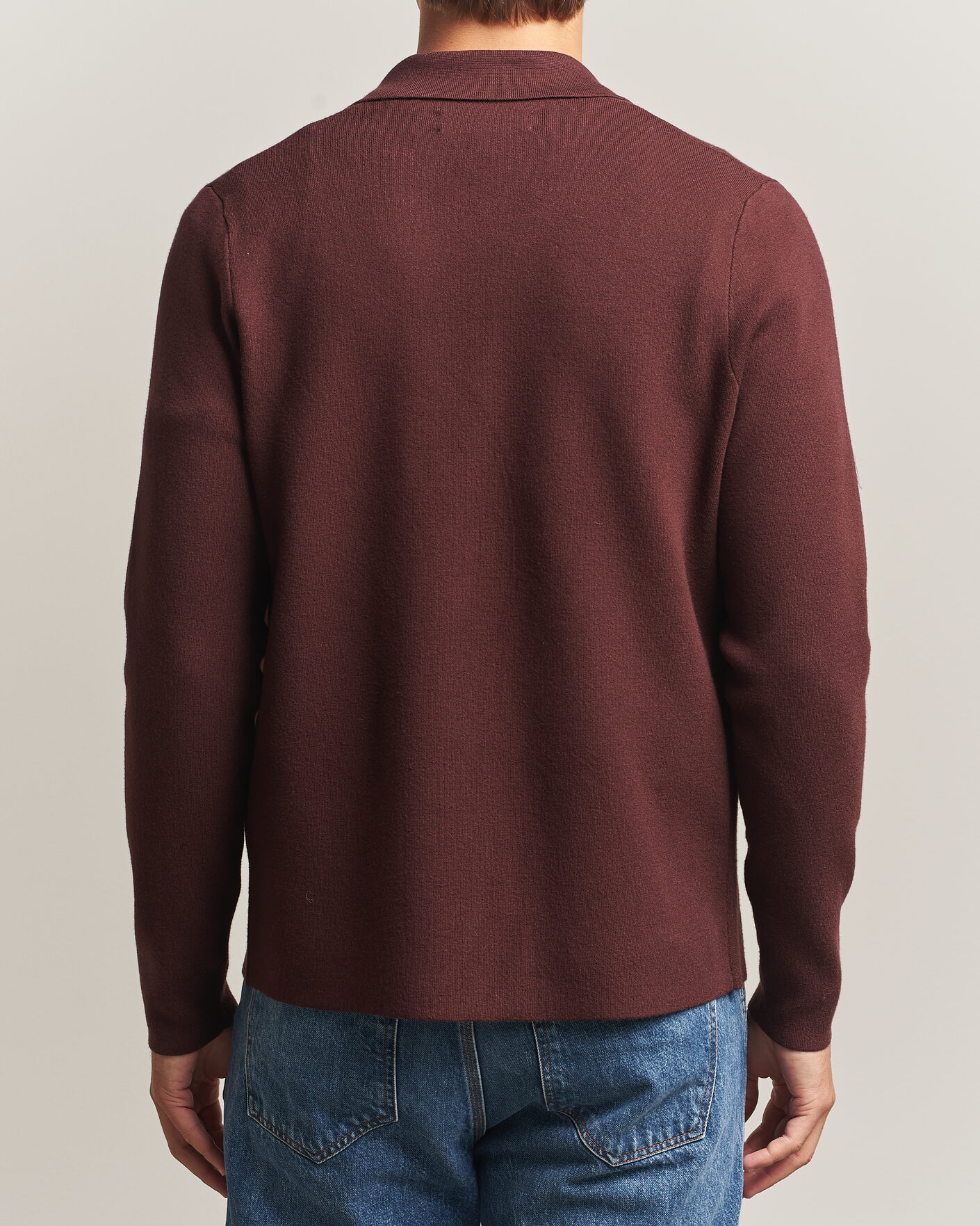 Homme | Pulls Et Tricots | Samsøe Samsøe | Guna Full Zip Bitter Chocolate