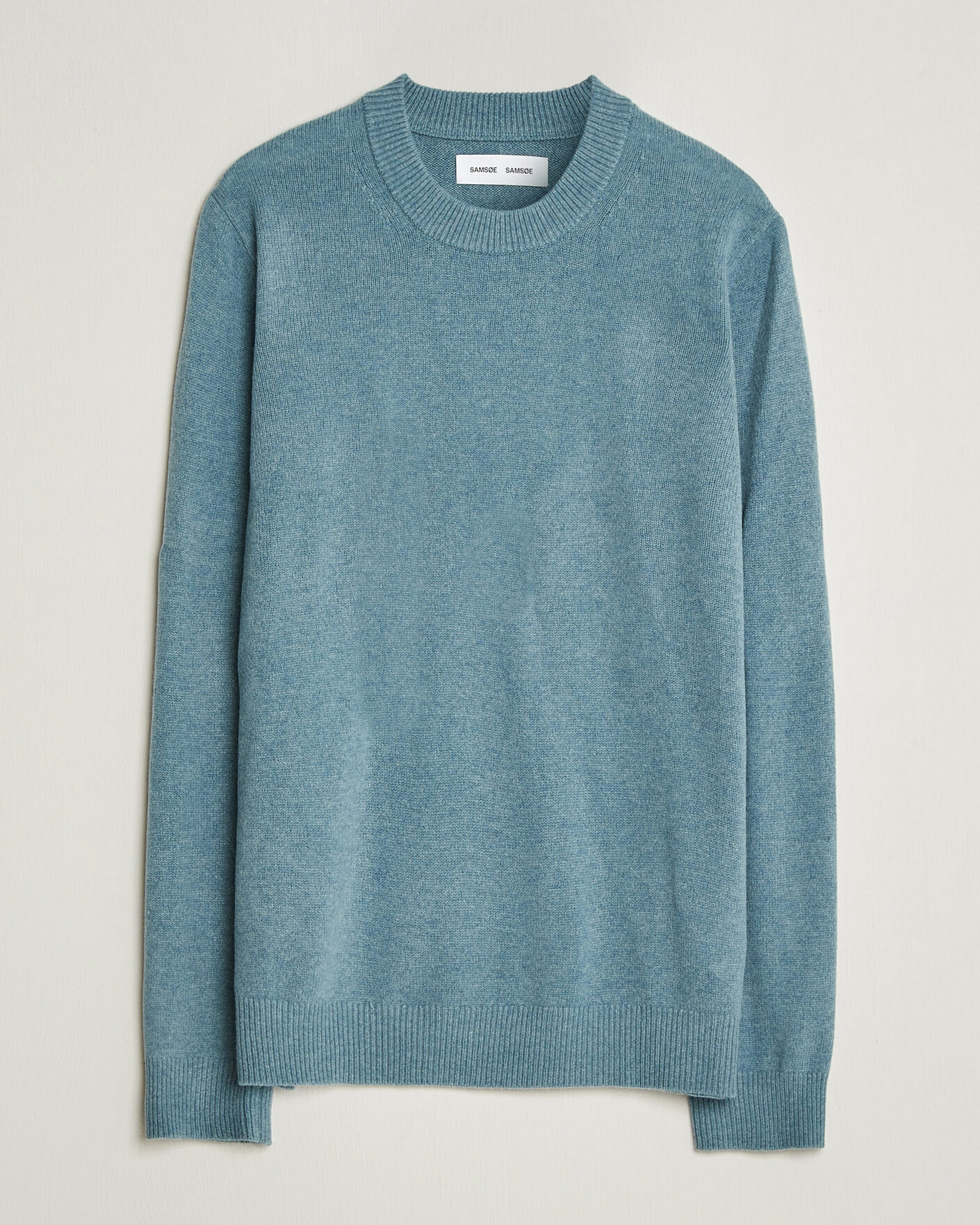 Homme | Pulls Et Tricots | Samsøe Samsøe | Isak Knitted Crew Neck Stormy Sea