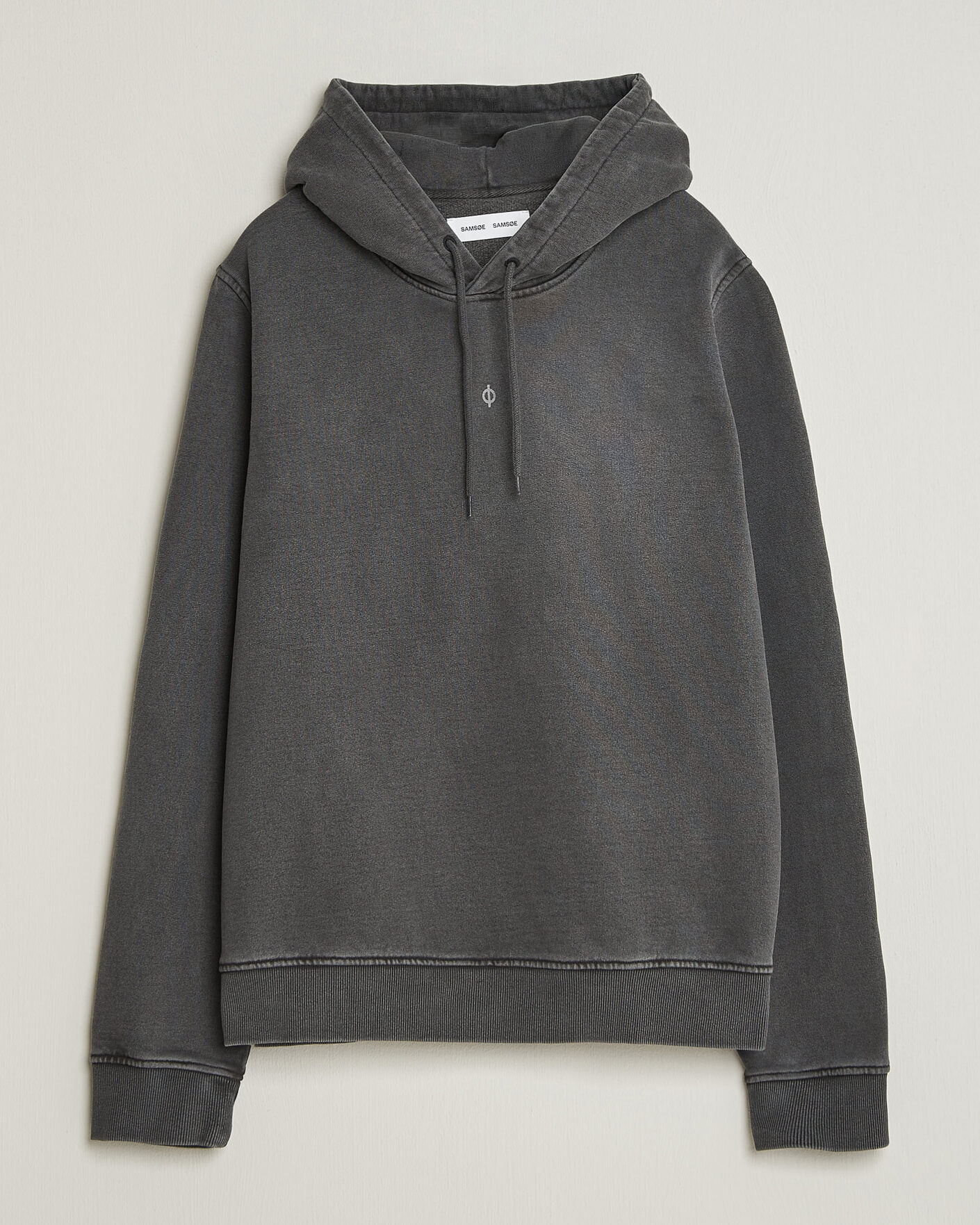 Heren | Truien | Samsøe Samsøe | Ollie Washed Hoodie Black