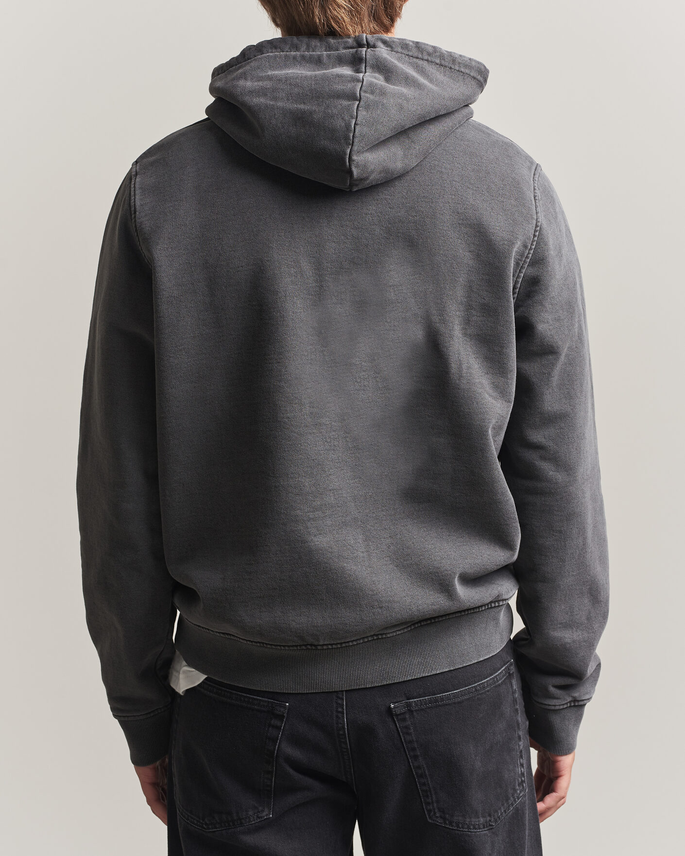 Heren | Truien | Samsøe Samsøe | Ollie Washed Hoodie Black