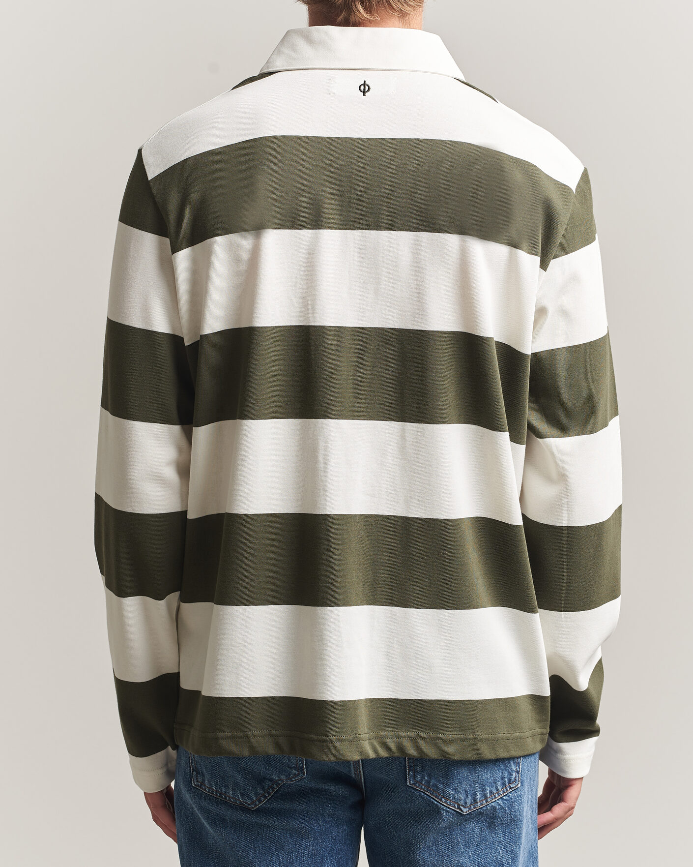 Heren | Truien | Samsøe Samsøe | Kevin Barstriped Rugger Forest Night/White