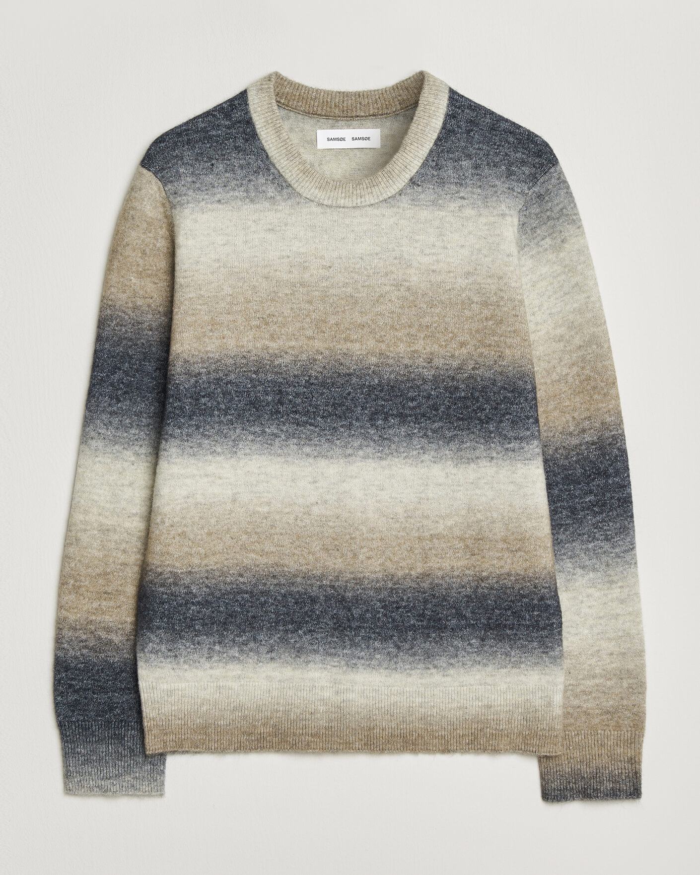 Homme | Pulls Et Tricots | Samsøe Samsøe | Aiden Wool/Alpaca Knitted Striped Sweater Multi