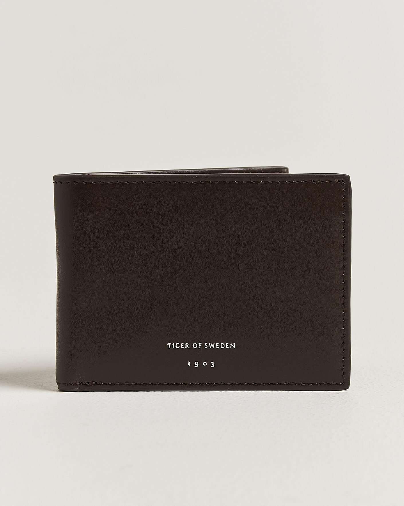 Homme | Portefeuilles | Tiger of Sweden | Wivalius Leather Wallet Dark Brown