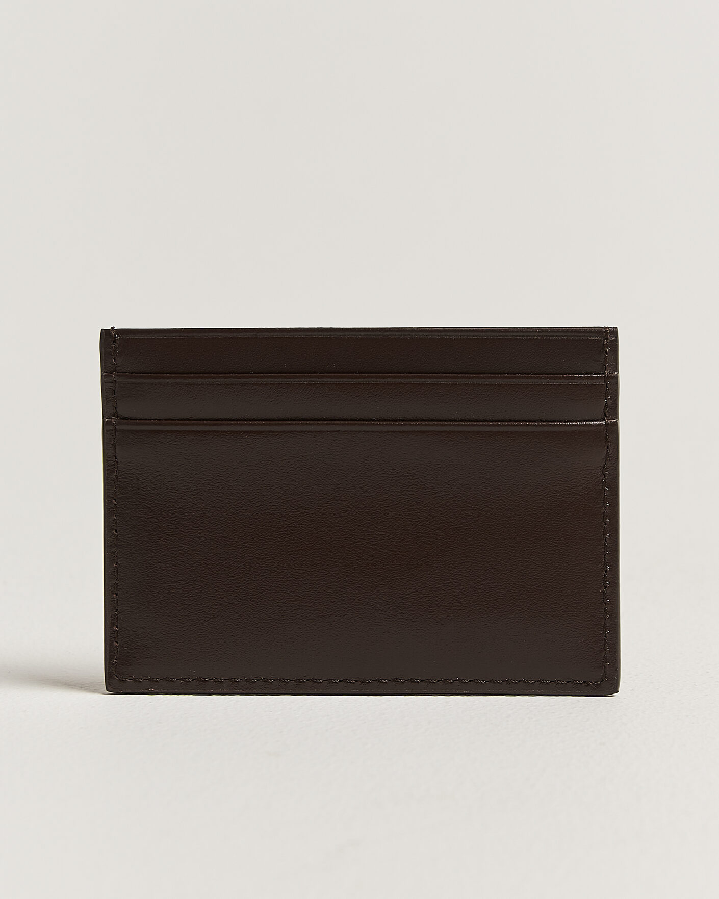 Homme | Portefeuilles | Tiger of Sweden | Wake Leather Card Holder Dark Brown