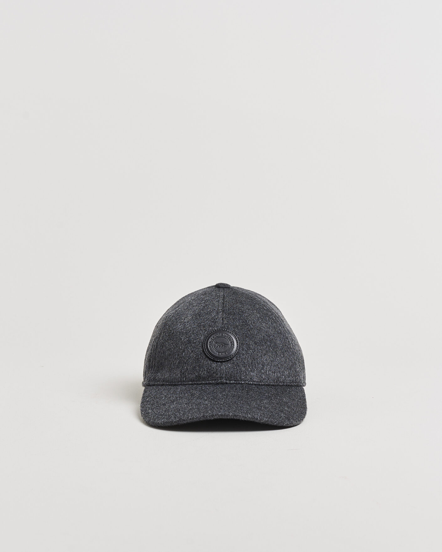 Homme | Bobs Et Casquettes | Tiger of Sweden | Hent Wool/Cashmere Cap Dark Grey Melange