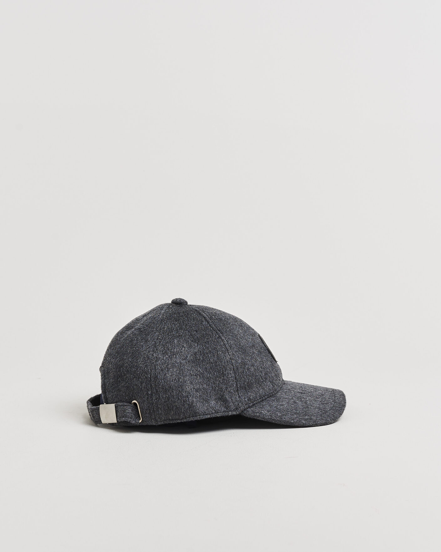 Homme | Bobs Et Casquettes | Tiger of Sweden | Hent Wool/Cashmere Cap Dark Grey Melange