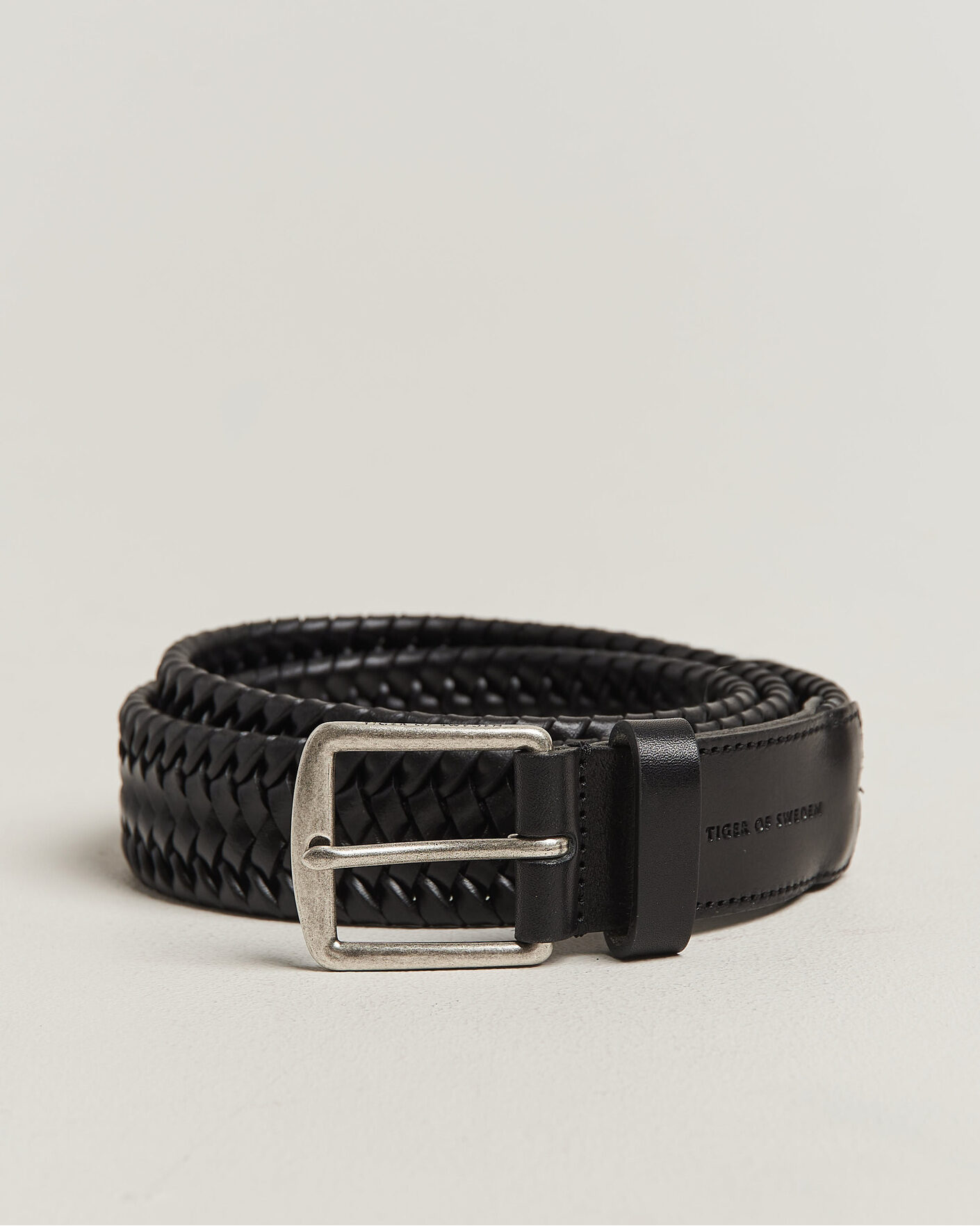 Heren | Riemen | Tiger of Sweden | Braidant Braided Belt Black