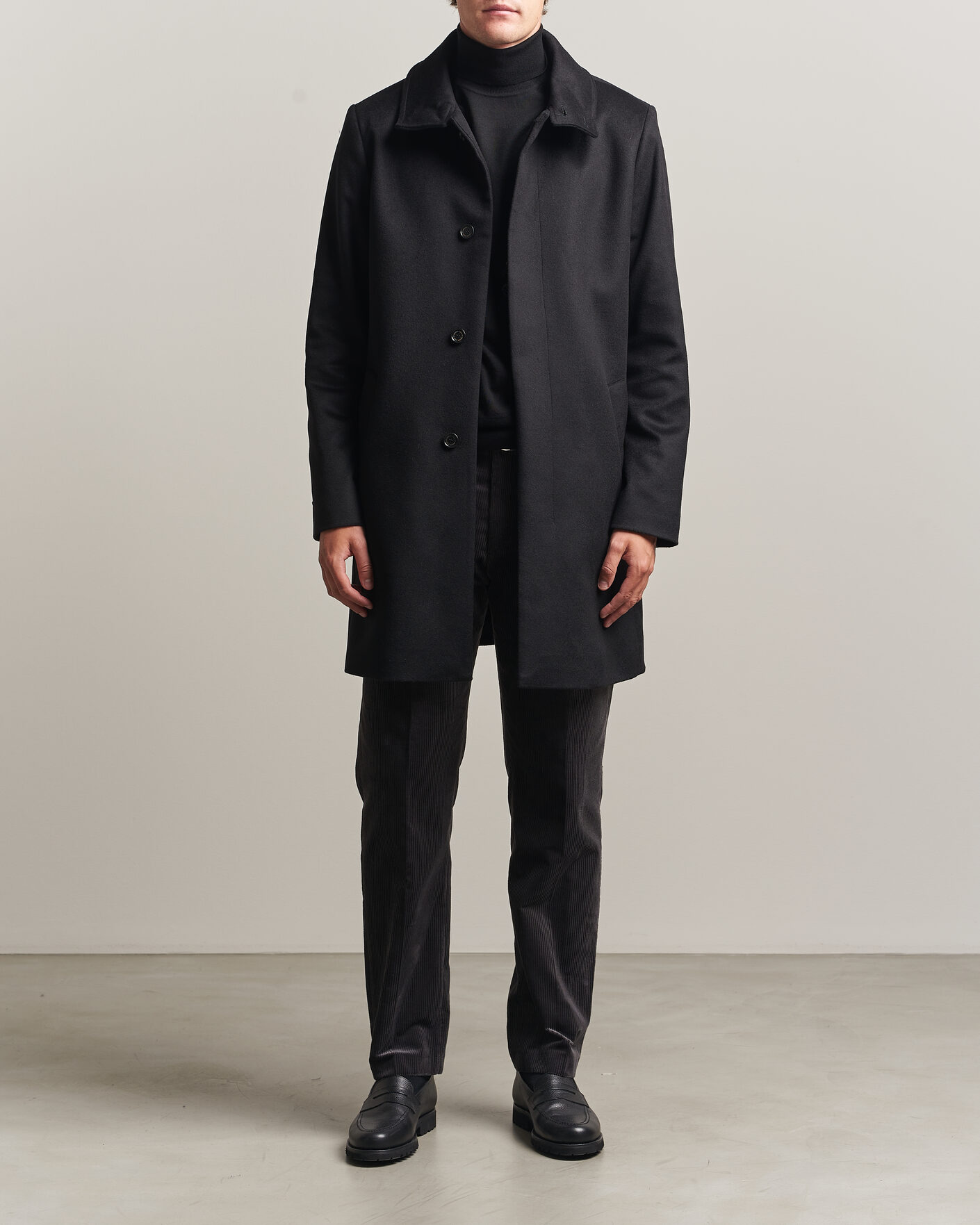 Homme | Manteaux Et Vestes | Tiger of Sweden | Aleric Wool/Cashmere Coat Black