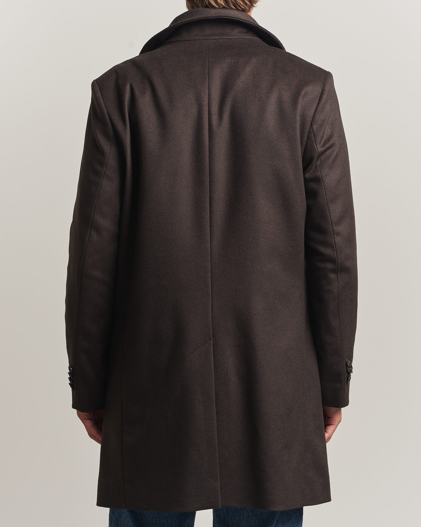Heren | Jassen | Tiger of Sweden | Aleric Wool/Cashmere Coat Espresso