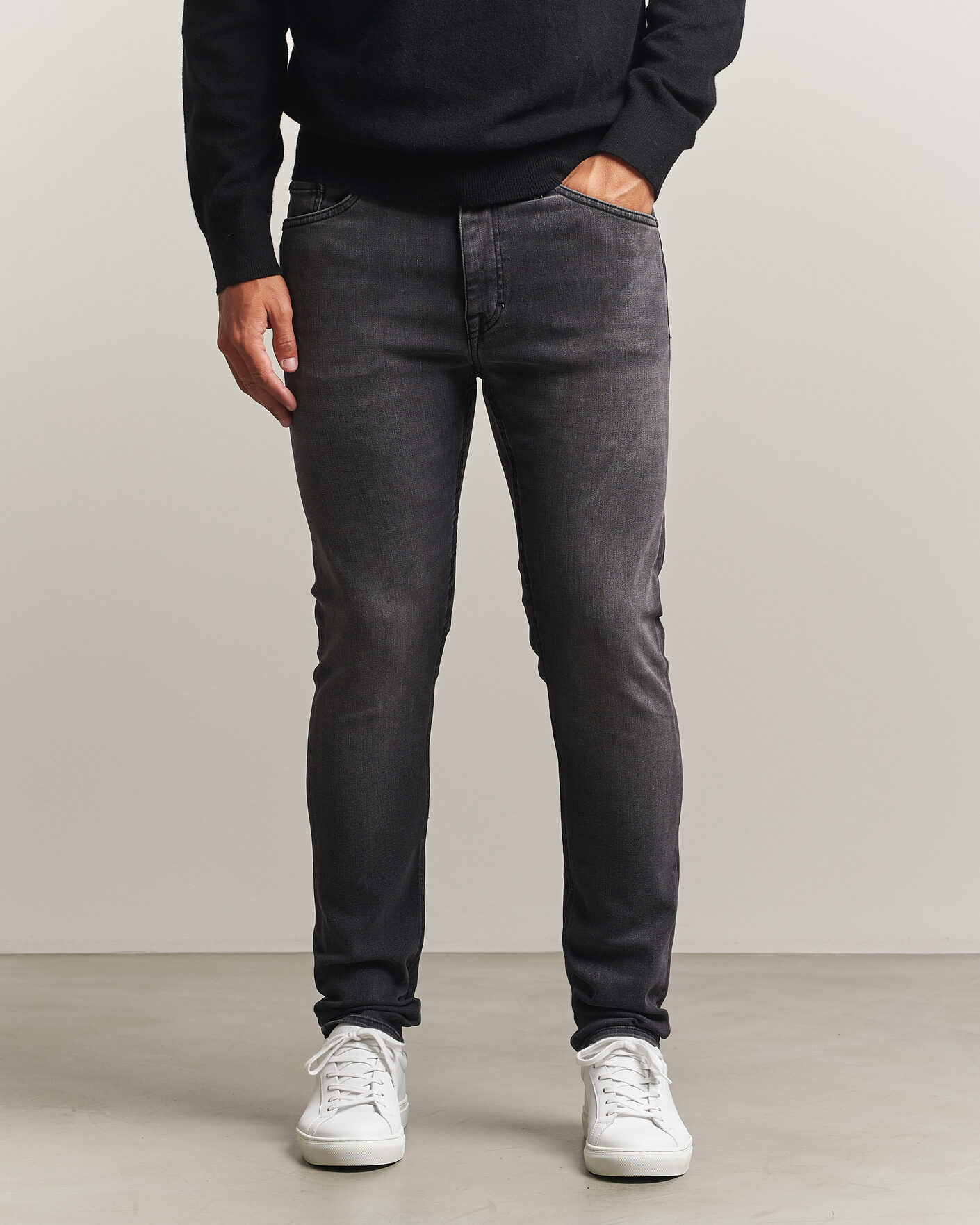 Heren | Jeans | Tiger of Sweden | Evolve Jeans Washed Black