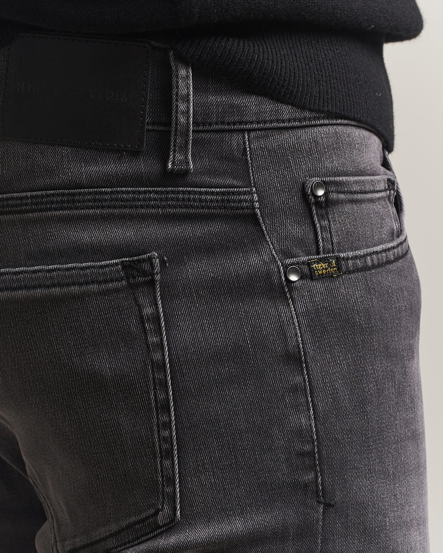Heren | Jeans | Tiger of Sweden | Evolve Jeans Washed Black