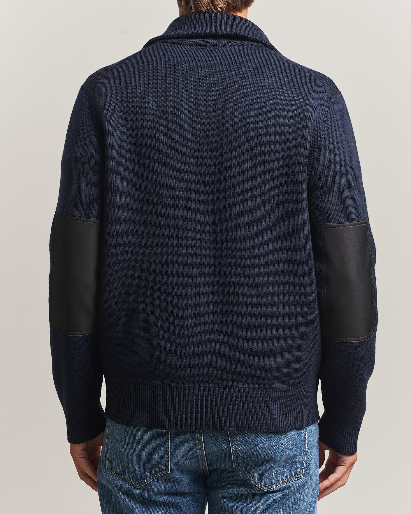 Homme | Pulls Et Tricots | Tiger of Sweden | Hamish Wool Heavy Knitted Half Zip Night Grape