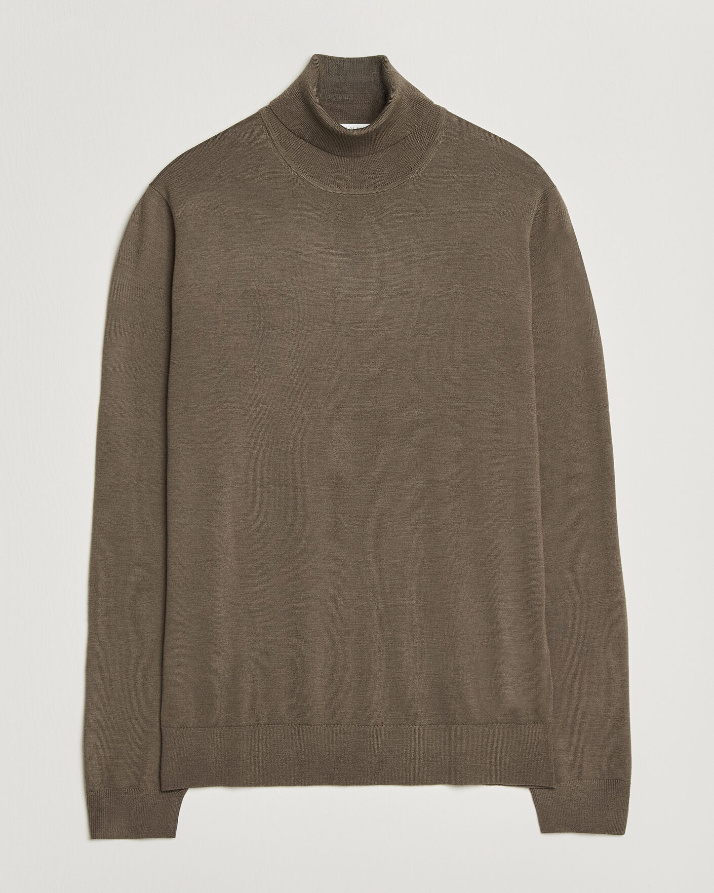 Homme | Pulls Et Tricots | Tiger of Sweden | Nevile Extra Fine Merino Polo Aged Timber