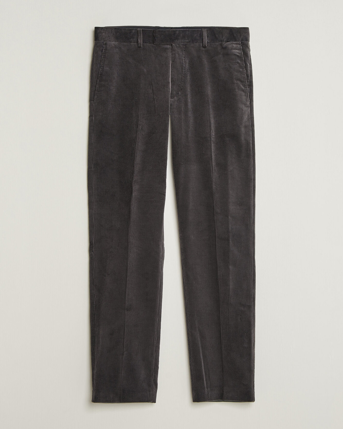 Heren | Broeken | Tiger of Sweden | Tense Pleated Corduroy Trousers Phantom