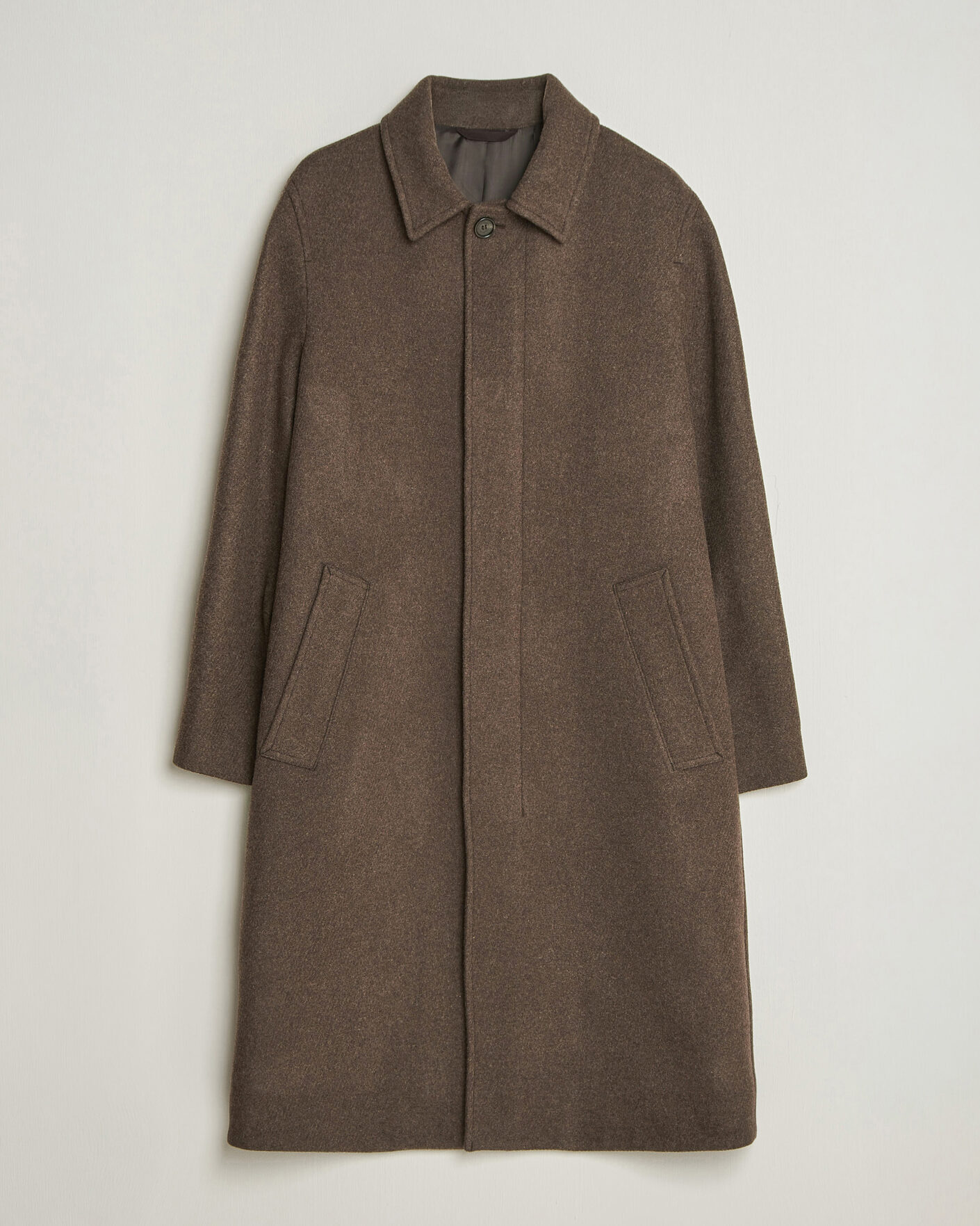 Homme | Manteaux Et Vestes | Tiger of Sweden | Carlton Wool Coat Dusty Brown