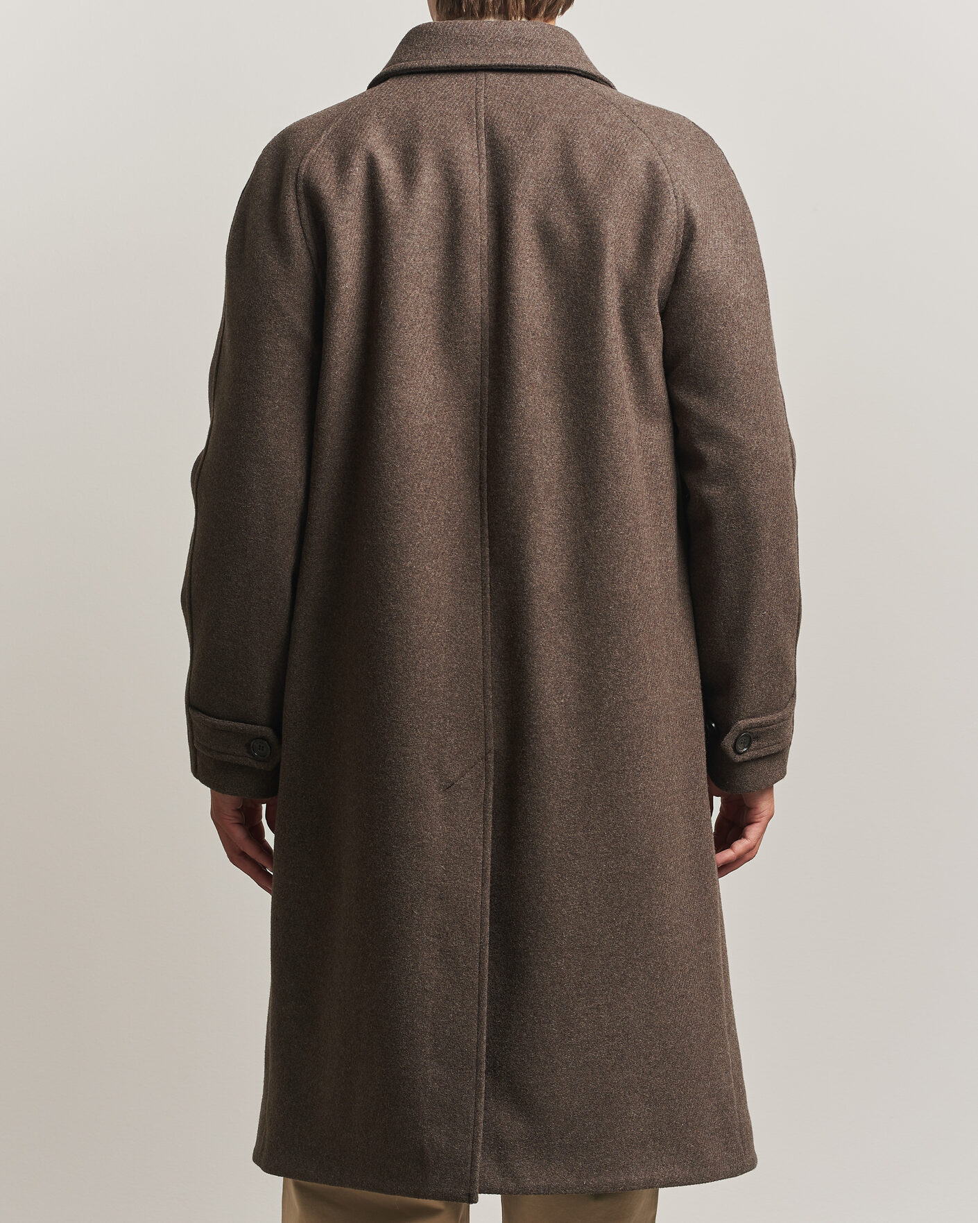 Homme | Manteaux Et Vestes | Tiger of Sweden | Carlton Wool Coat Dusty Brown