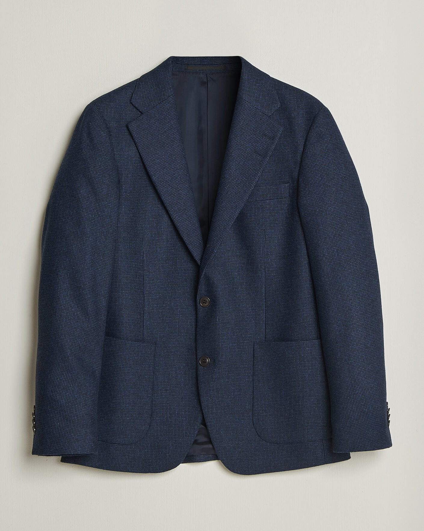 Homme | Blazers | Tiger of Sweden | Easer Wool Pepita Blazer Sea