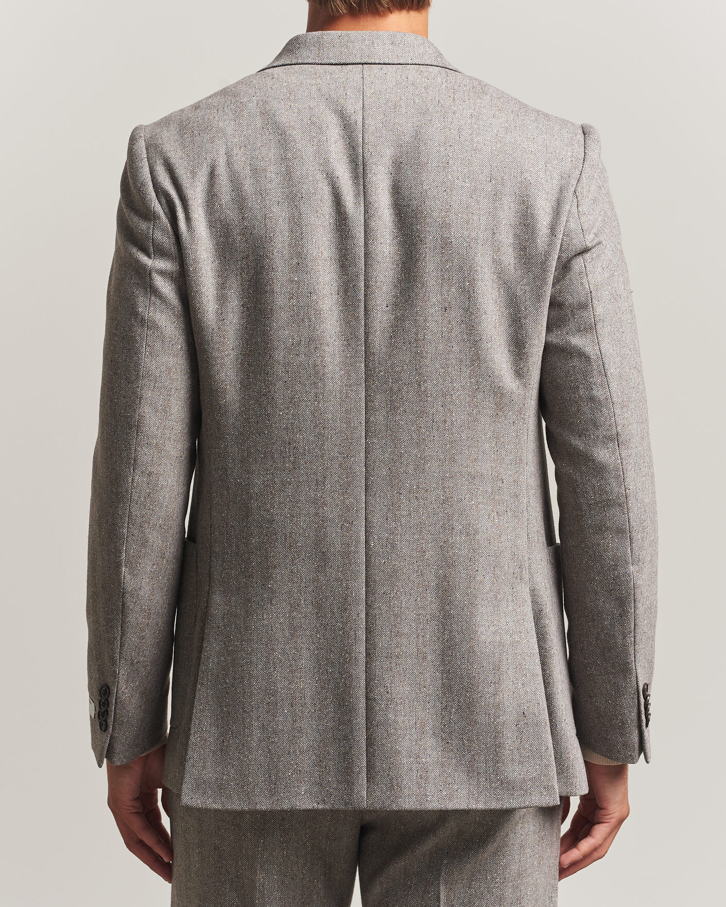 Homme | Blazers | Tiger of Sweden | Justin Wool Donegal Suit Blazer Dark Stone