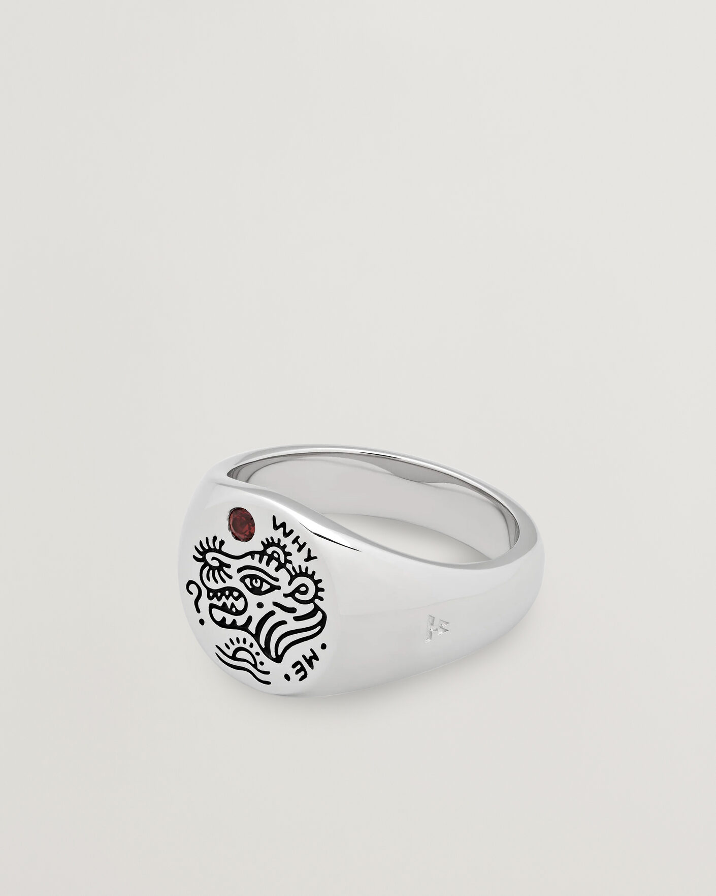 Homme | Bijoux | Tom Wood | Why Me Ring Silver