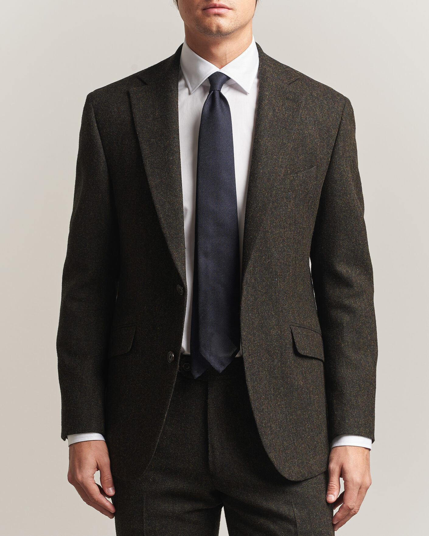 Heren | Blazers | Walker Slater | Edward Shetland Wool Donegal Blazer Brown